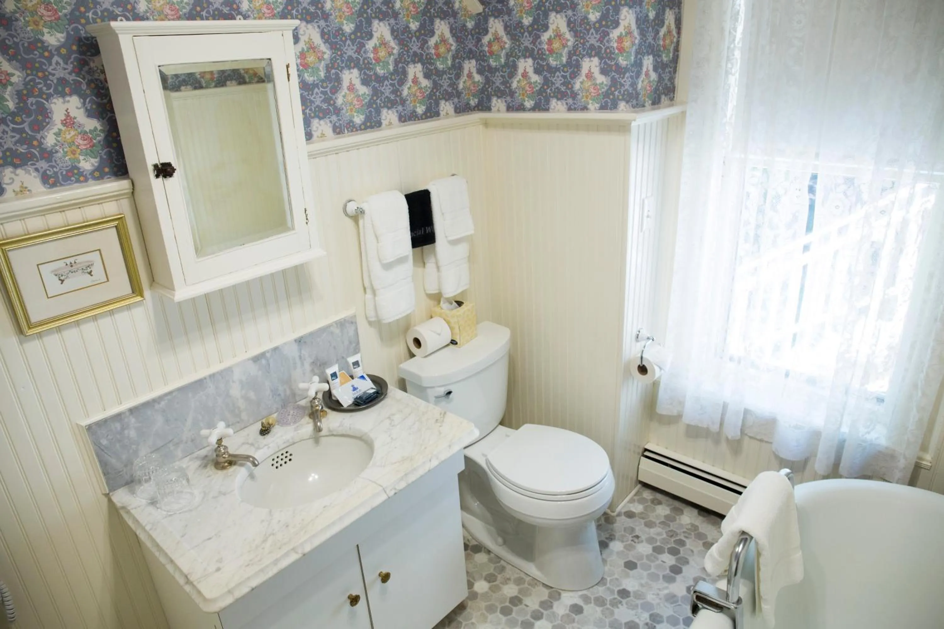 Bathroom in Brook Farm Inn