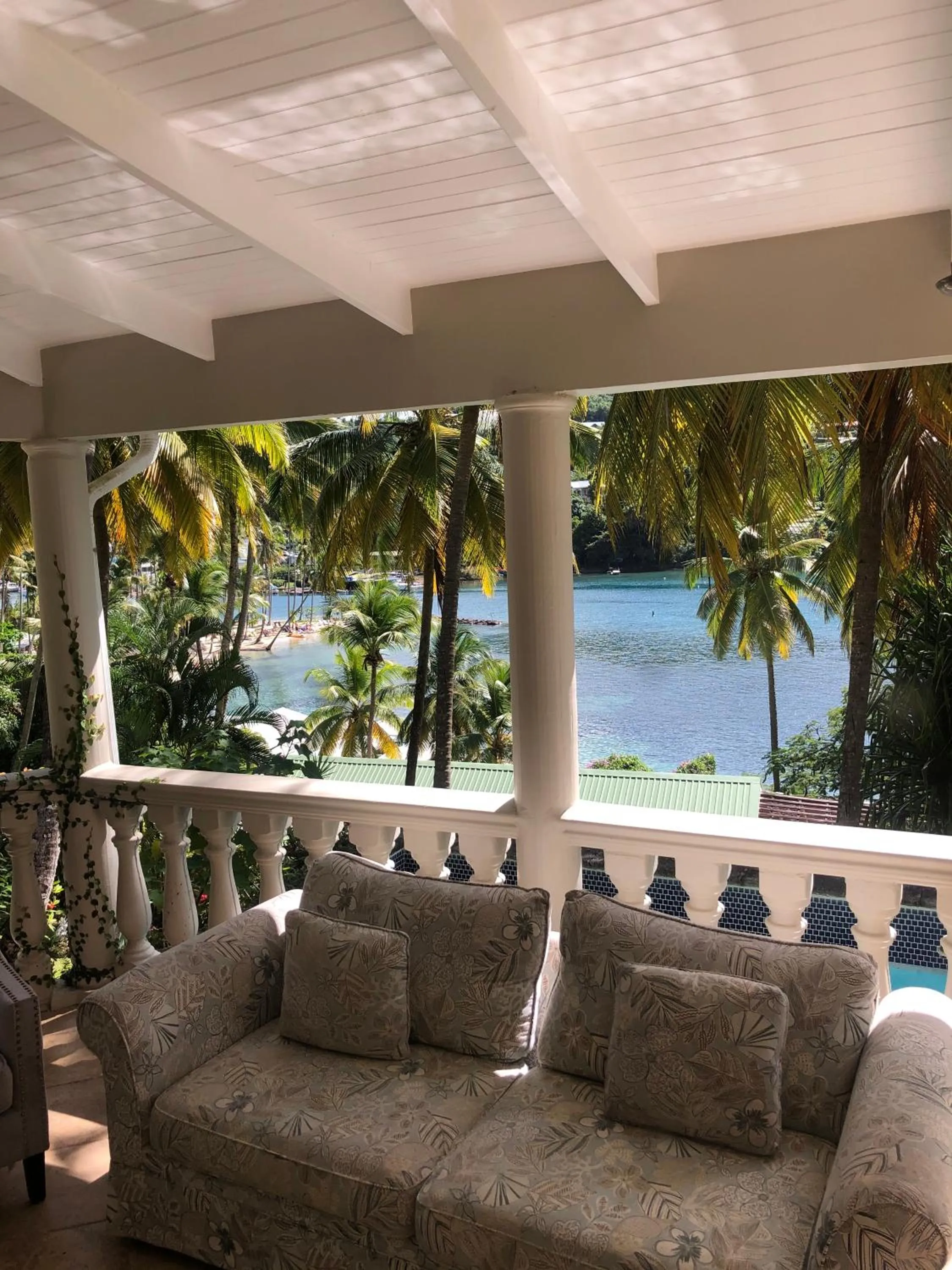 Balcony/Terrace in Marigot Beach Club & Dive Resort