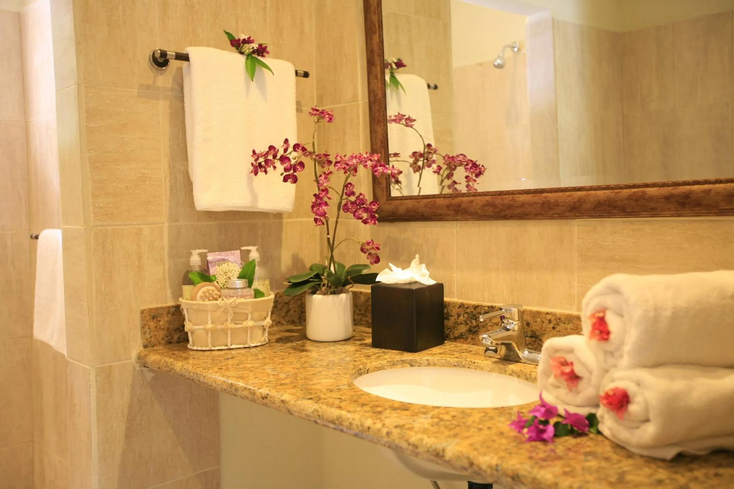 Bathroom in Marigot Beach Club & Dive Resort