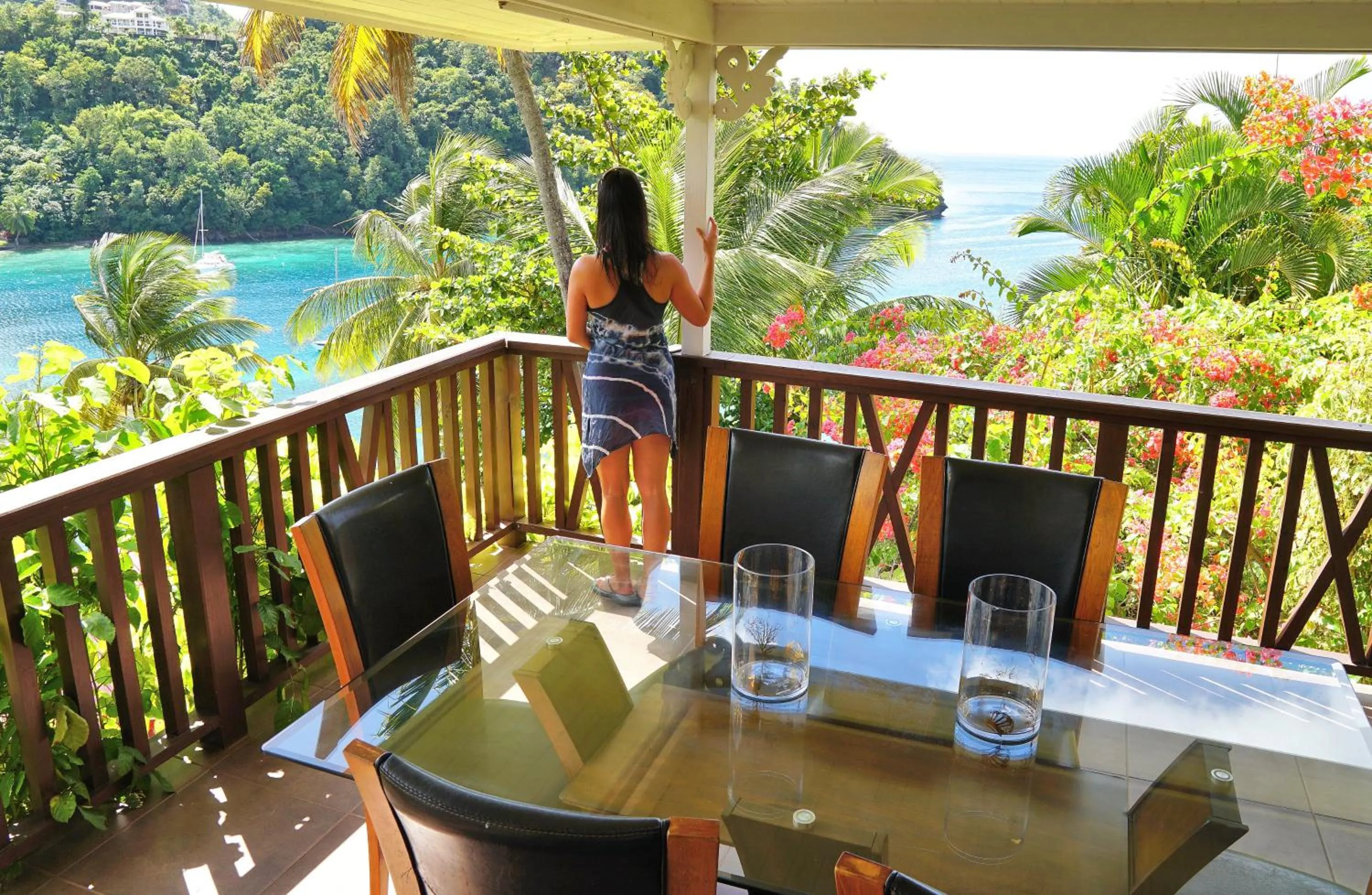 Sea view in Marigot Beach Club & Dive Resort