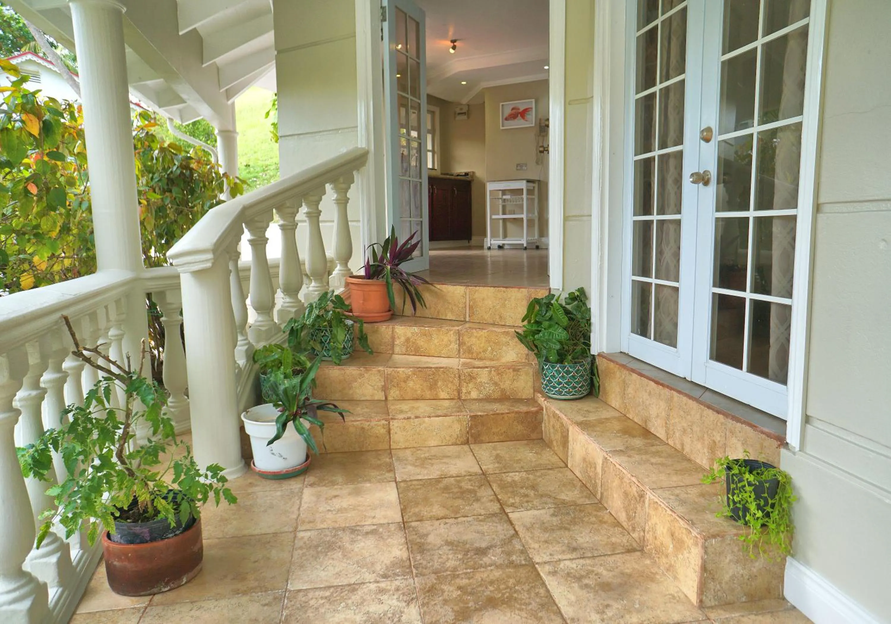Balcony/Terrace in Marigot Beach Club & Dive Resort