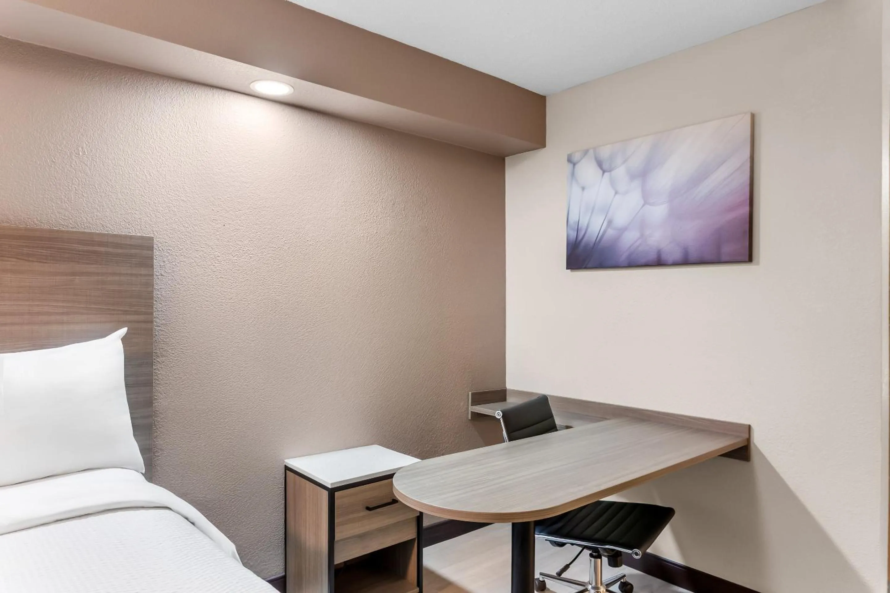 Photo of the whole room, Bed in Red Roof PLUS Chicago - Hoffman Estates