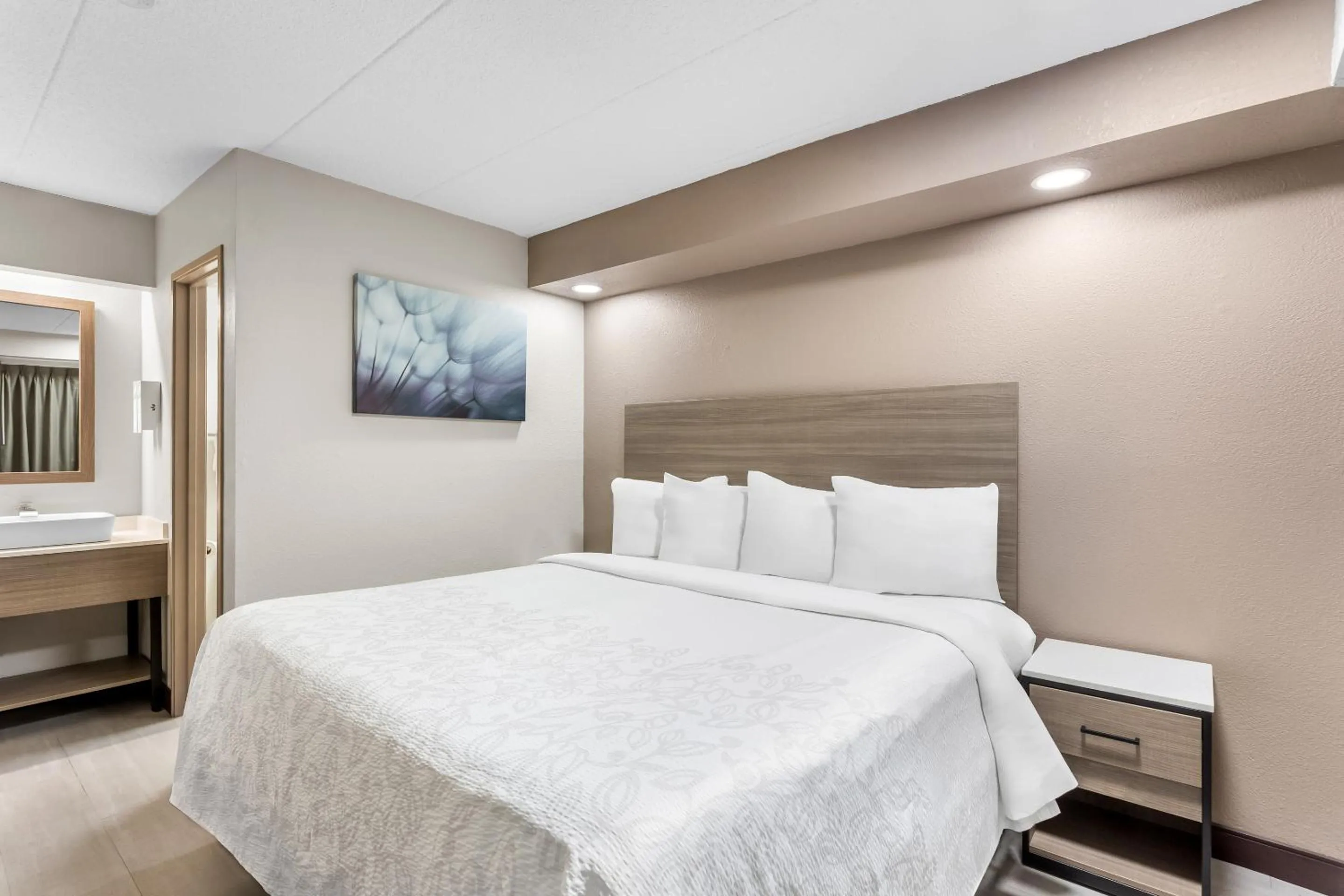 Guests, Bed in Red Roof PLUS Chicago - Hoffman Estates