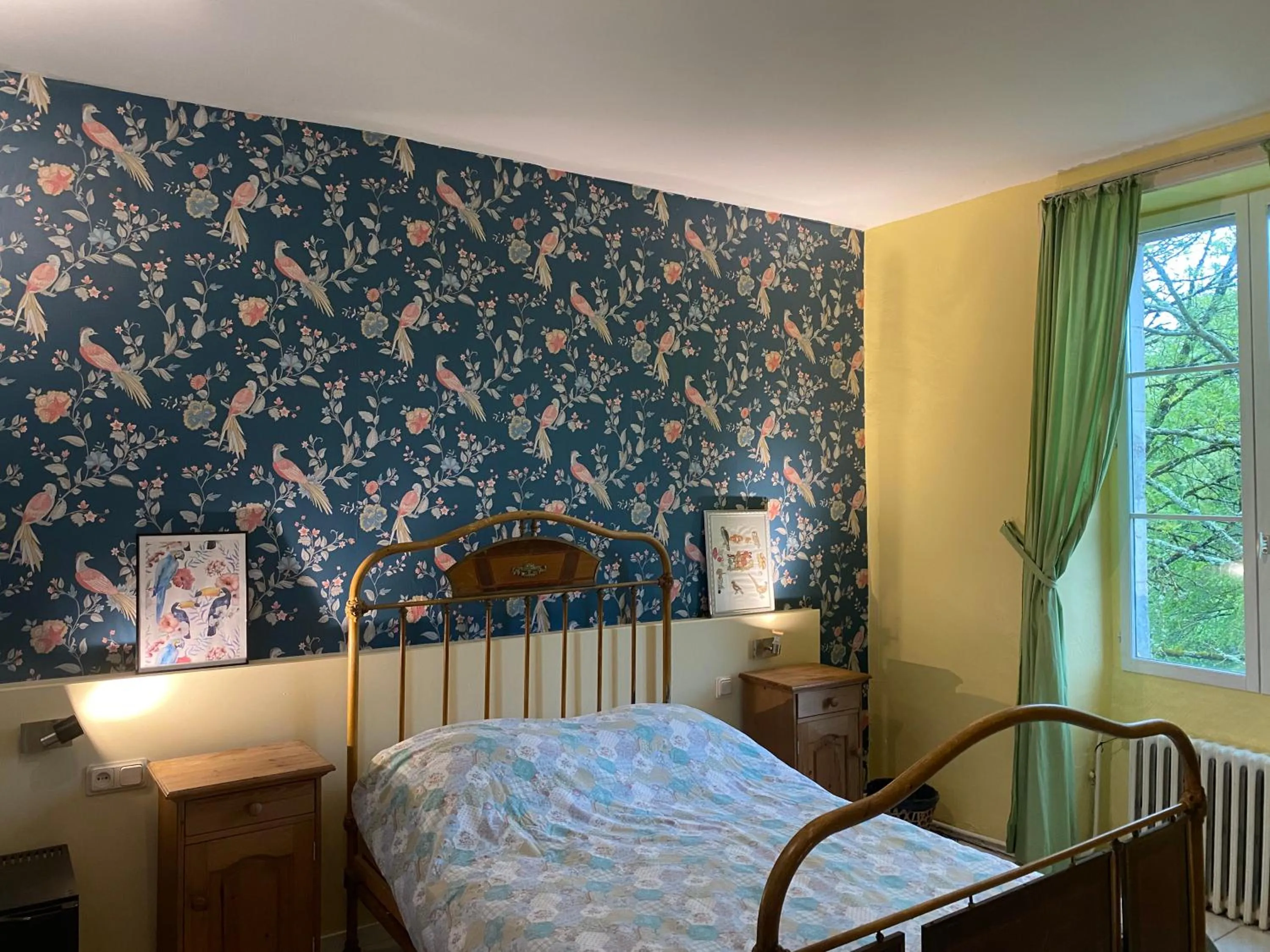 Bed in Chambres d'hotes La Chaumiere