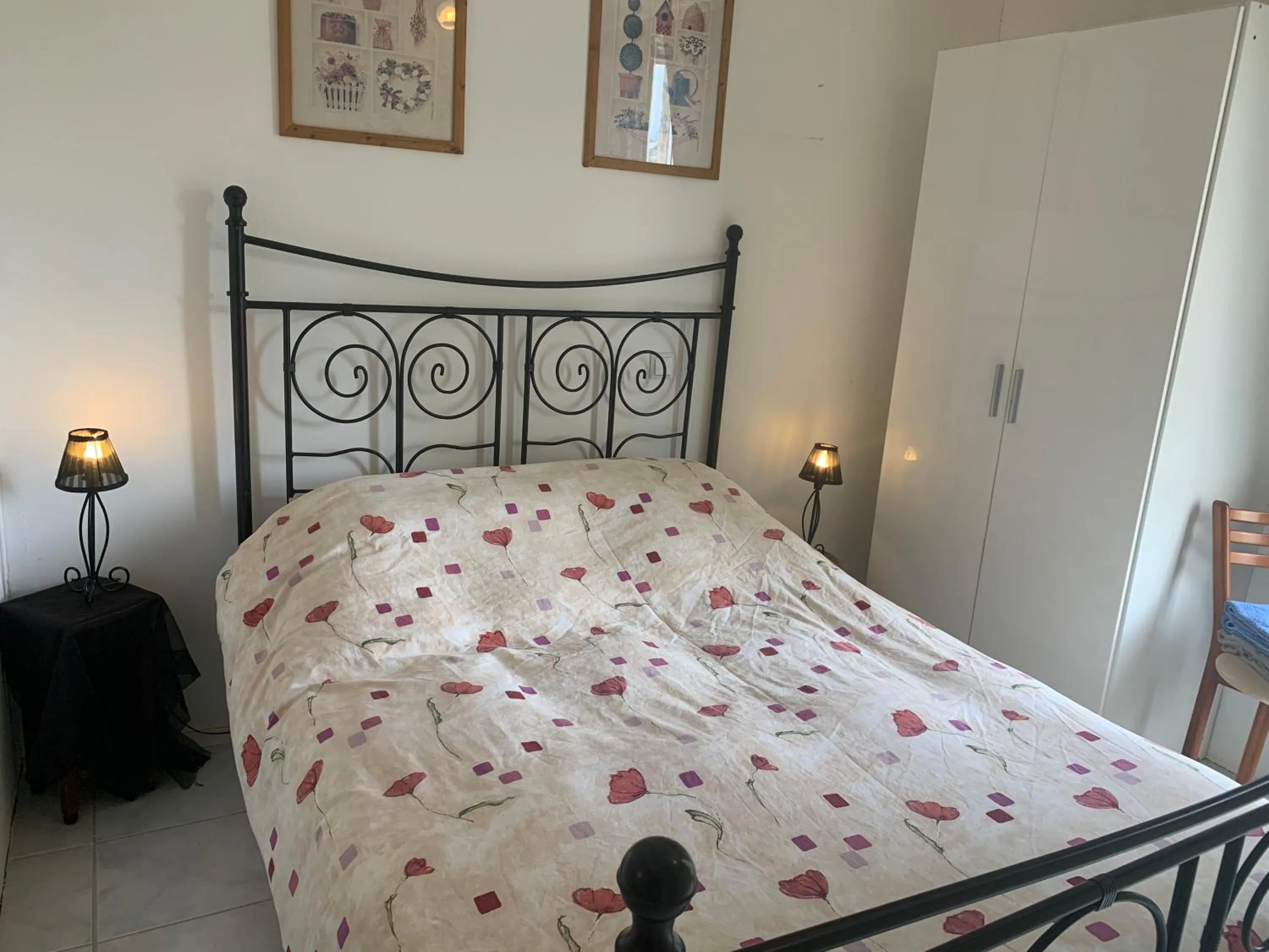 Bed in Chambres d'hotes La Chaumiere