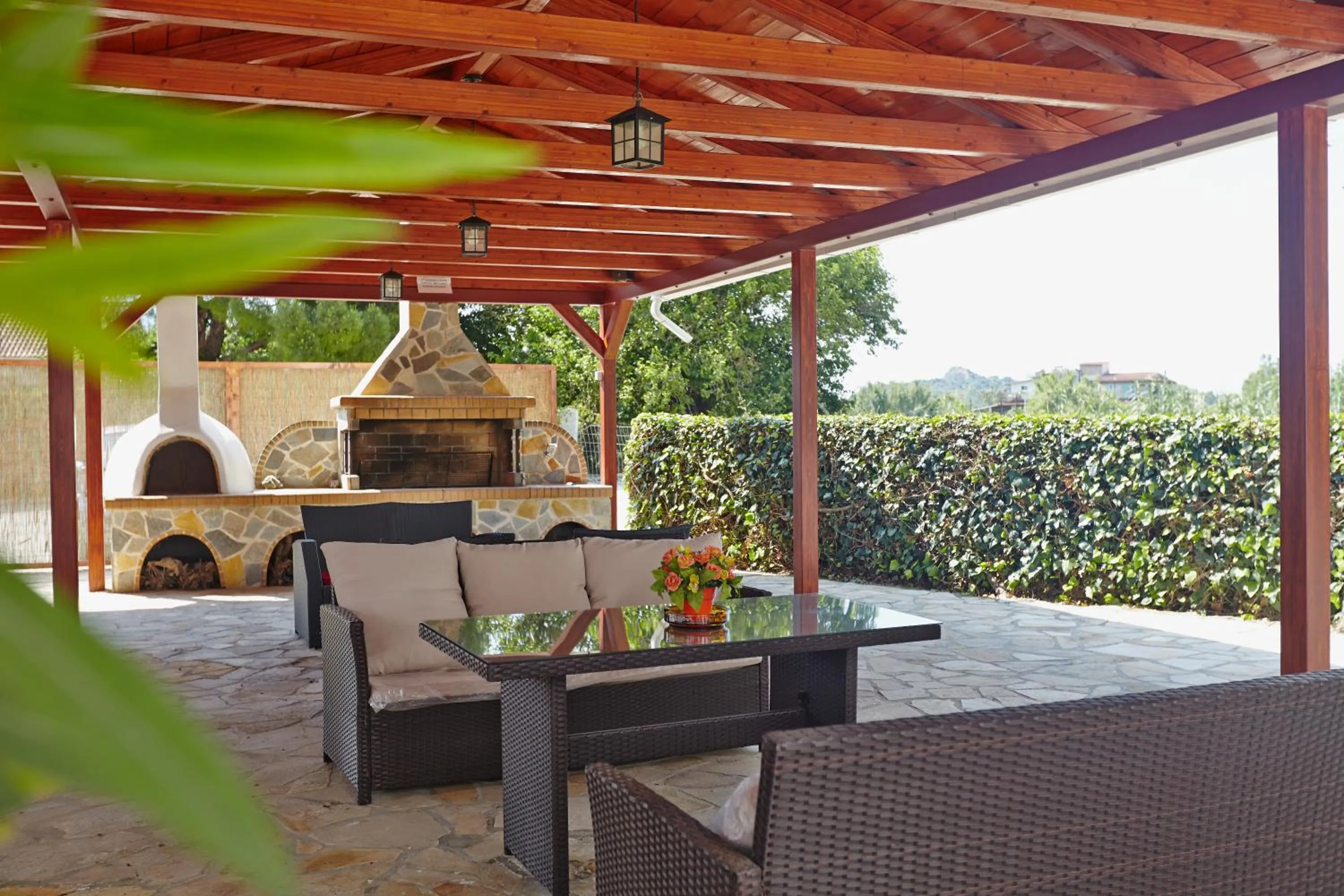 BBQ facilities in Pettas Apartments