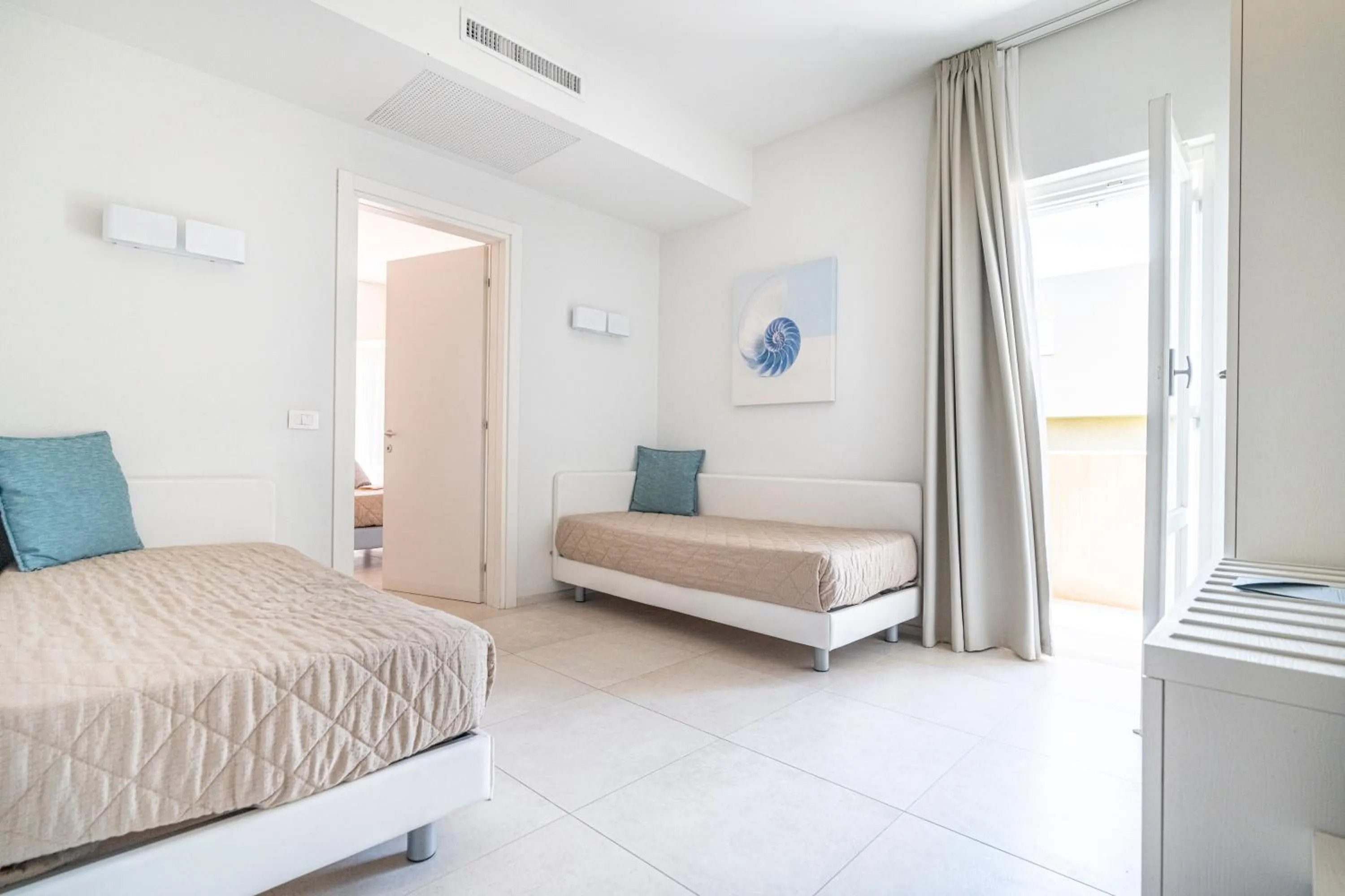 Bedroom, Bed in Mangia's Pollina Resort