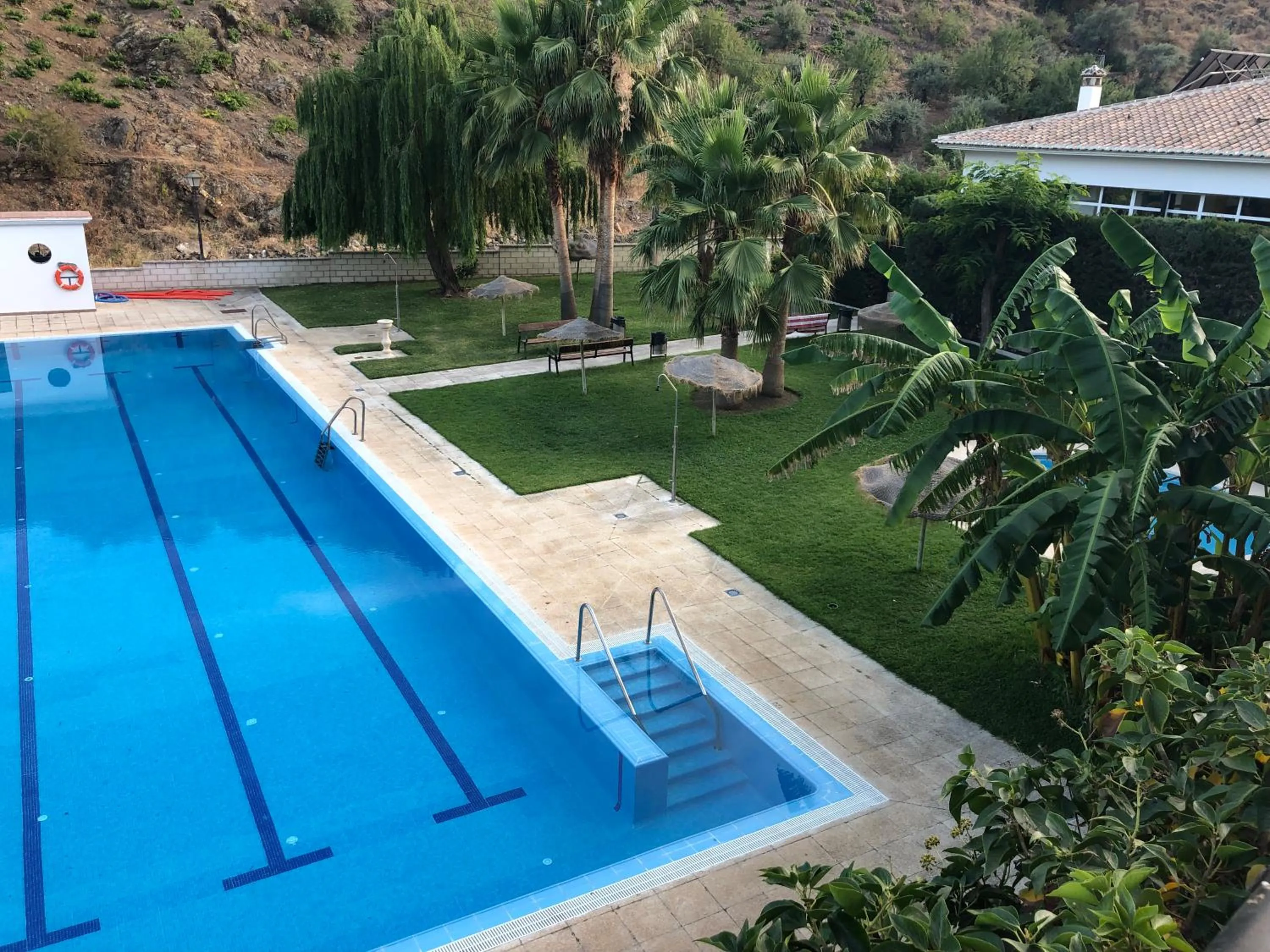 Swimming pool in Hotel Posada del Bandolero