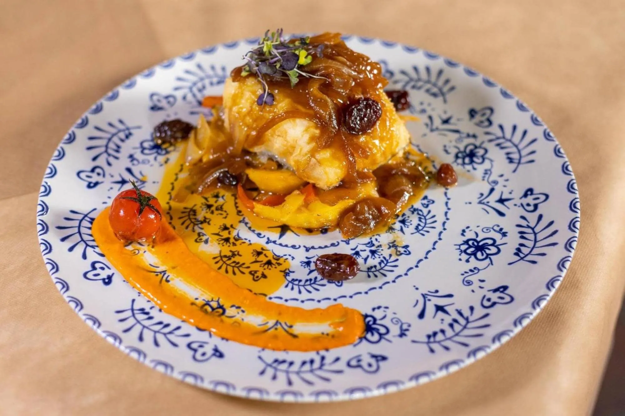 Food and drinks in Hotel Posada del Bandolero