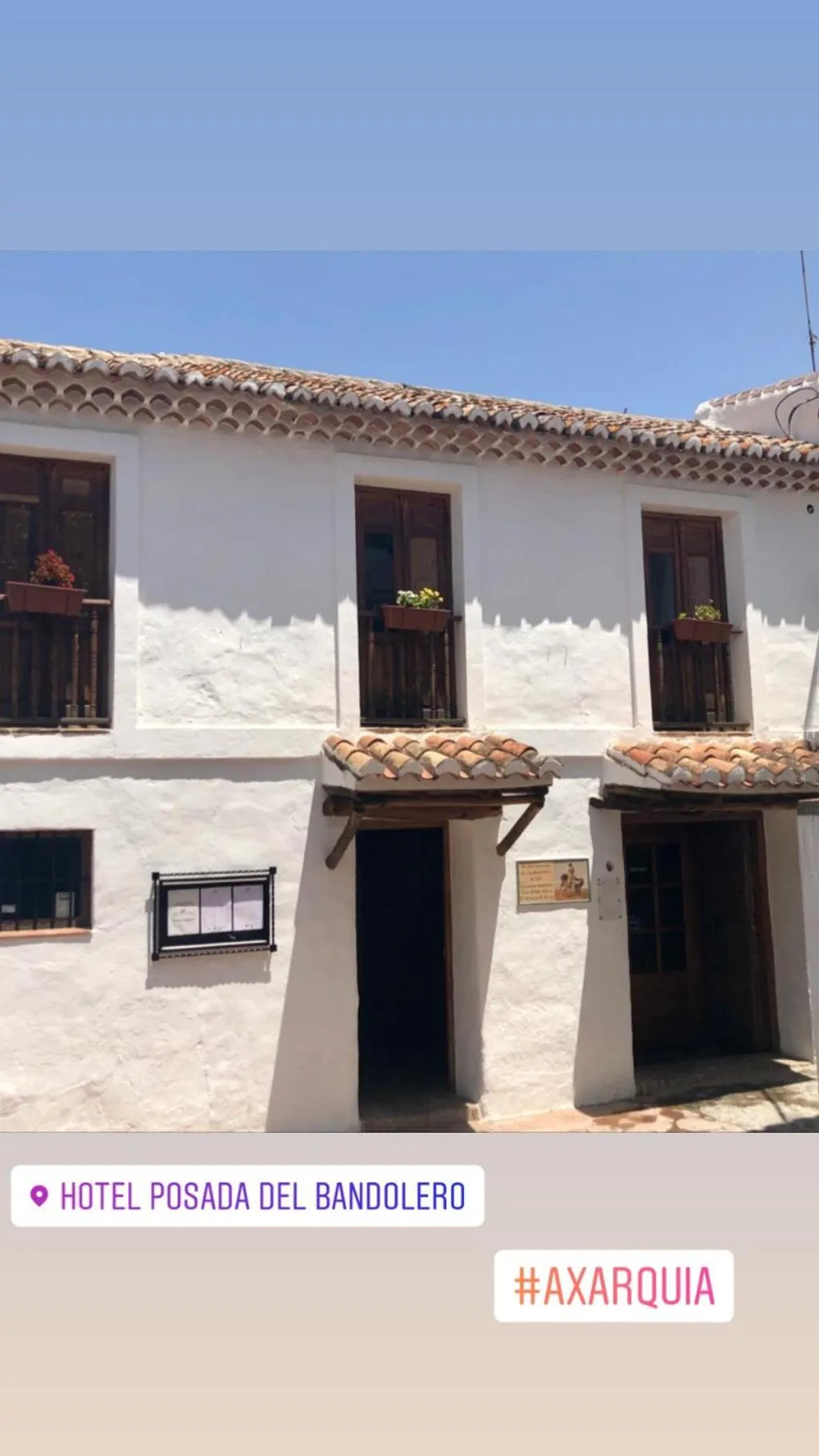 Facade/entrance in Hotel Posada del Bandolero