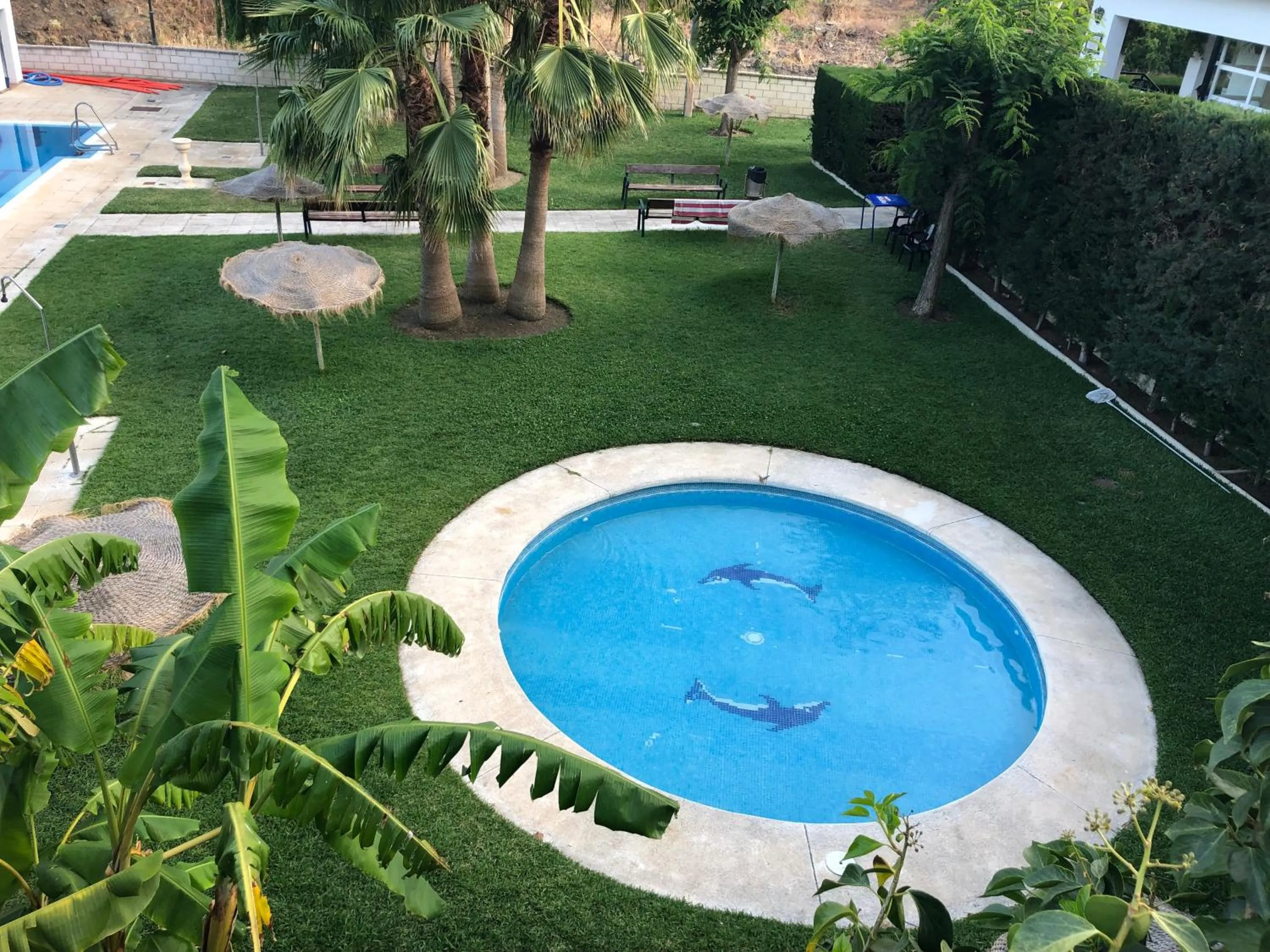 Swimming pool in Hotel Posada del Bandolero