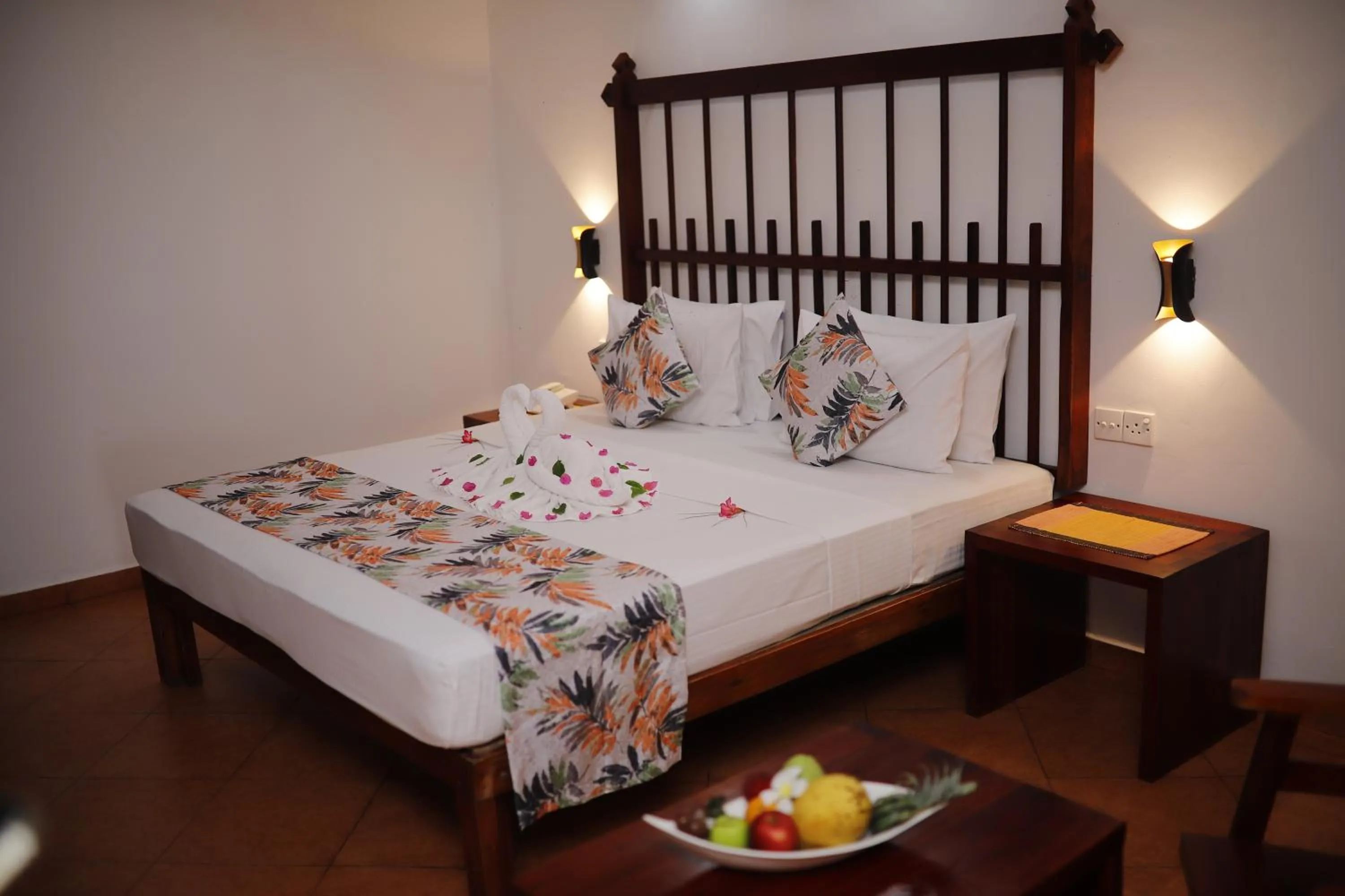 Bed in The Long Beach Resort & Spa