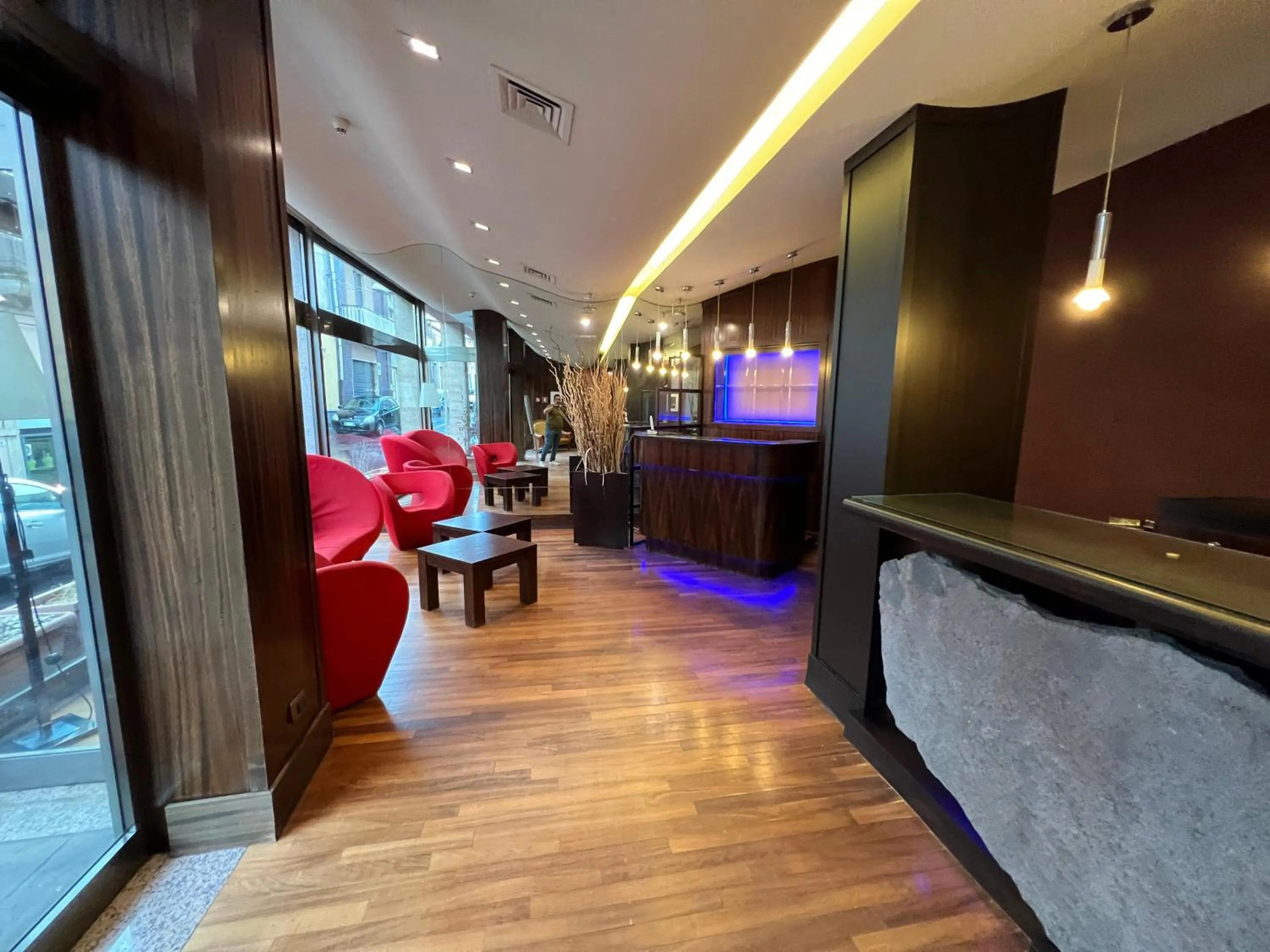 Lobby or reception in Hotel La Fenice