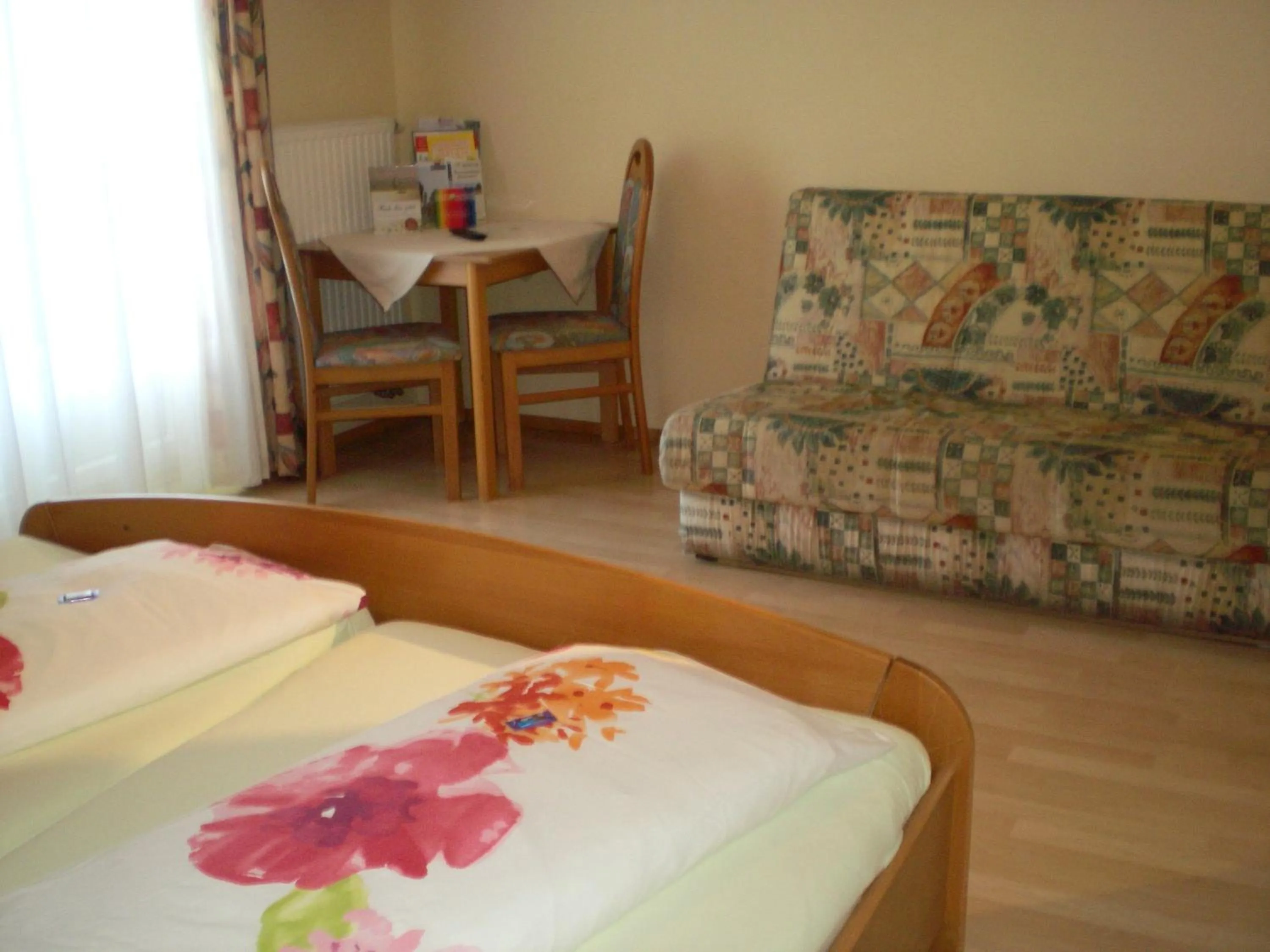 Bed in Pension Thermensonne