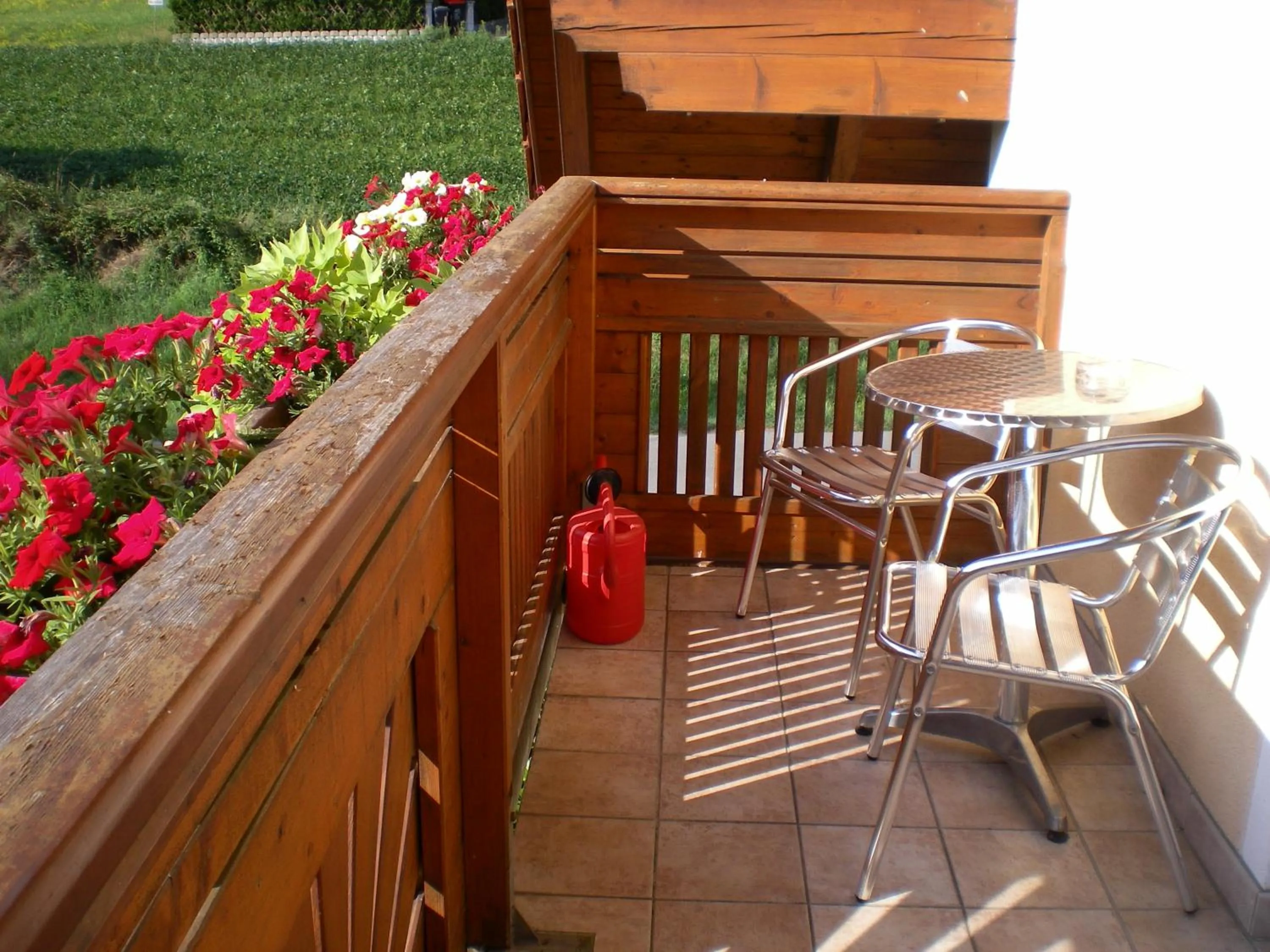 Balcony/Terrace in Pension Thermensonne