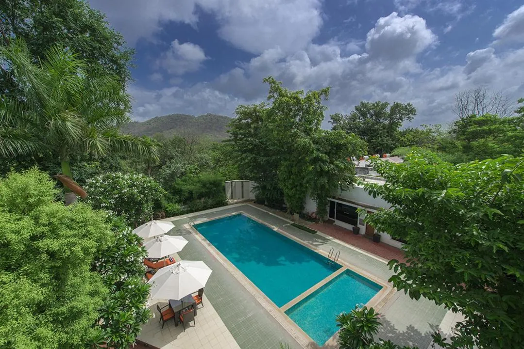 Pool view in Gir Serai - IHCL SeleQtions