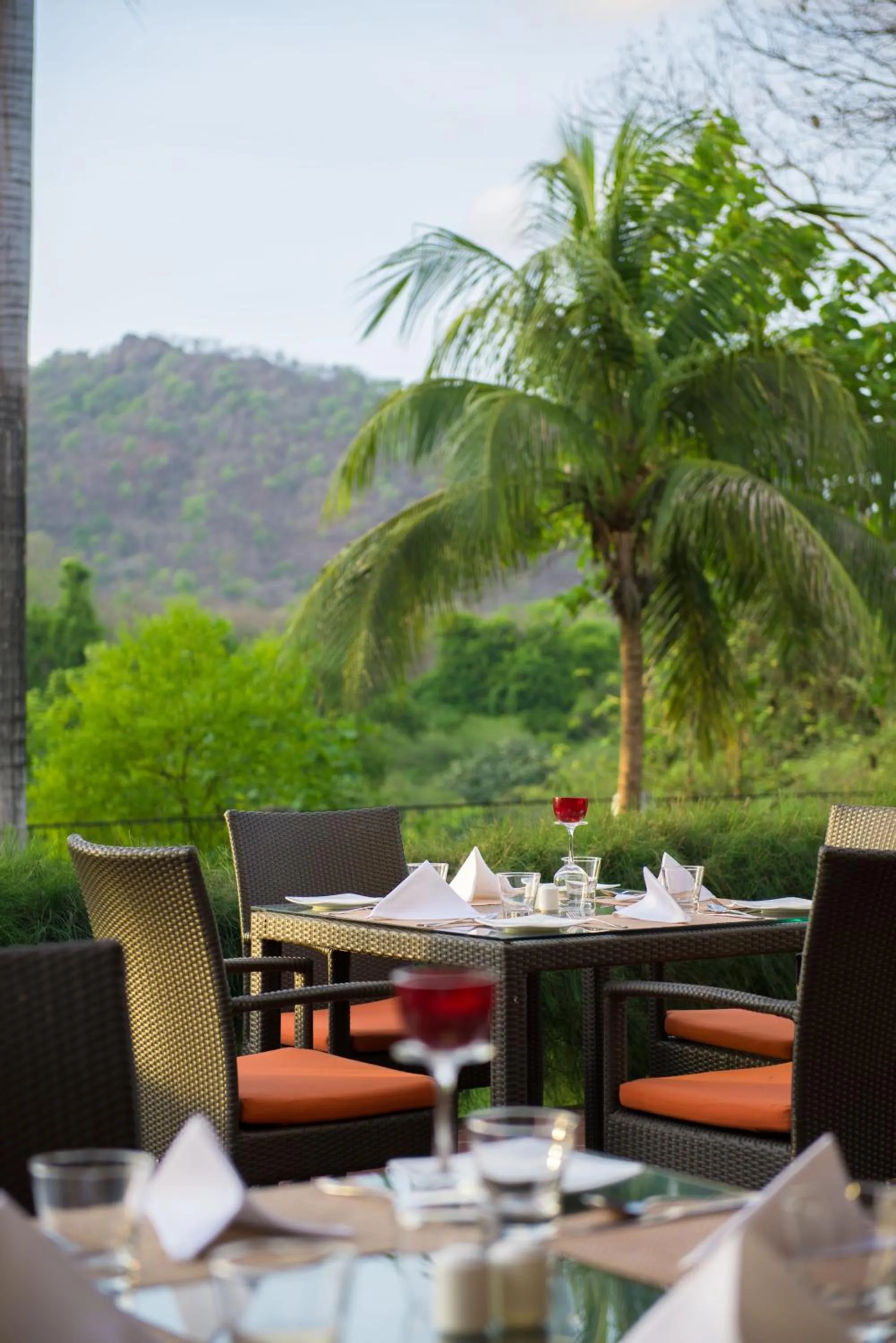 Dining area in Gir Serai - IHCL SeleQtions