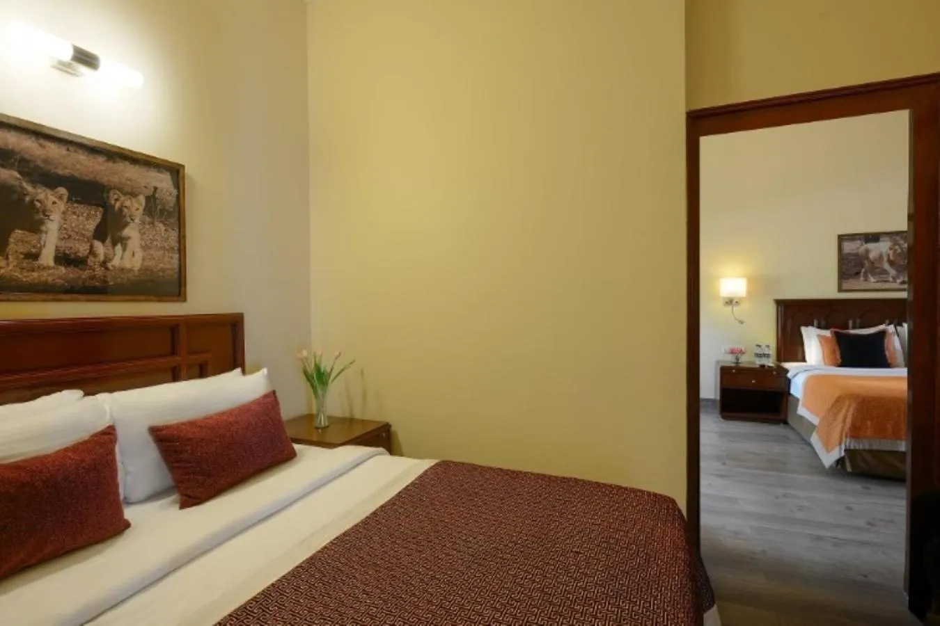 Bedroom, Bed in Gir Serai - IHCL SeleQtions