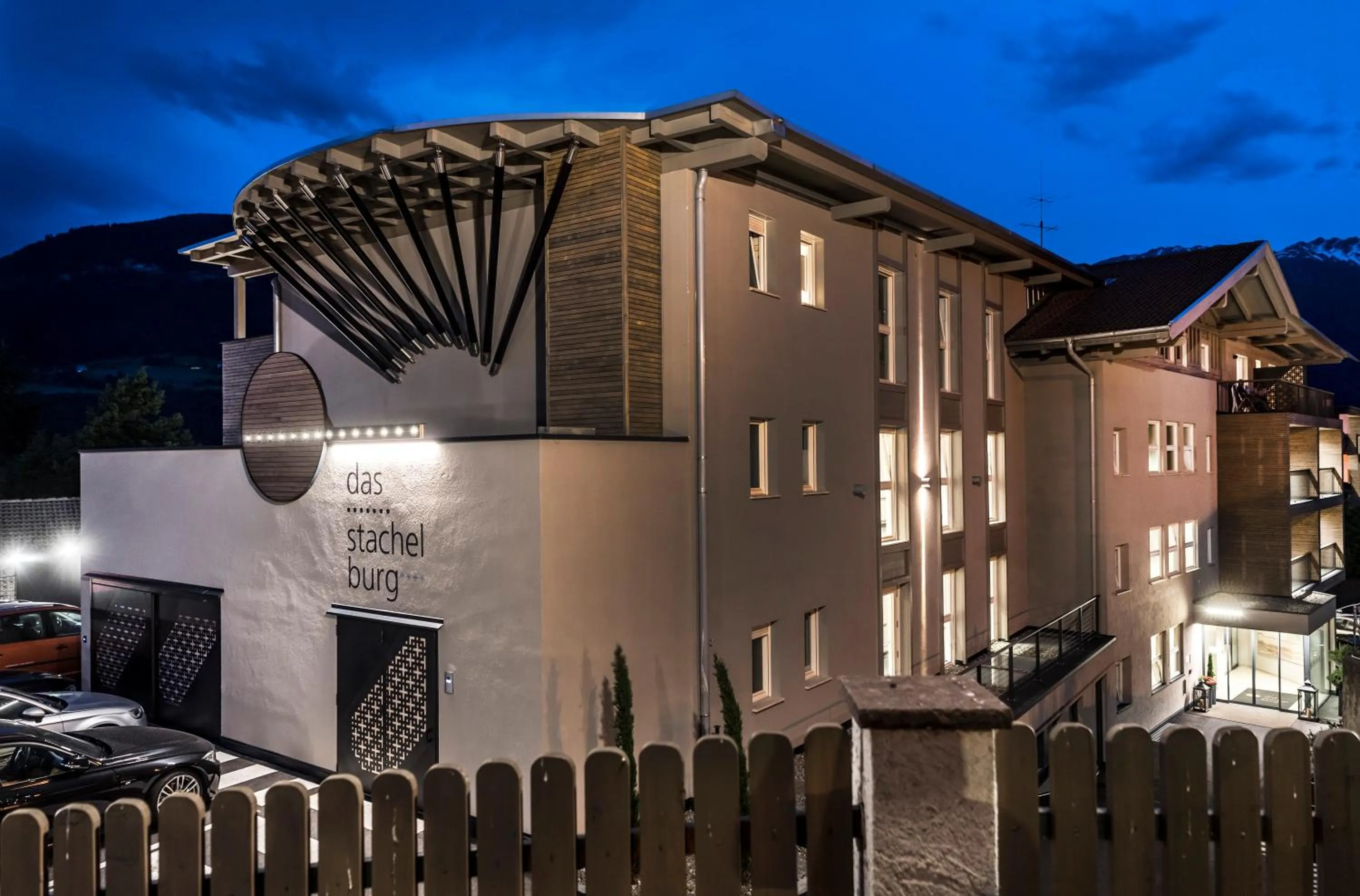 Property building in Hotel Das Stachelburg