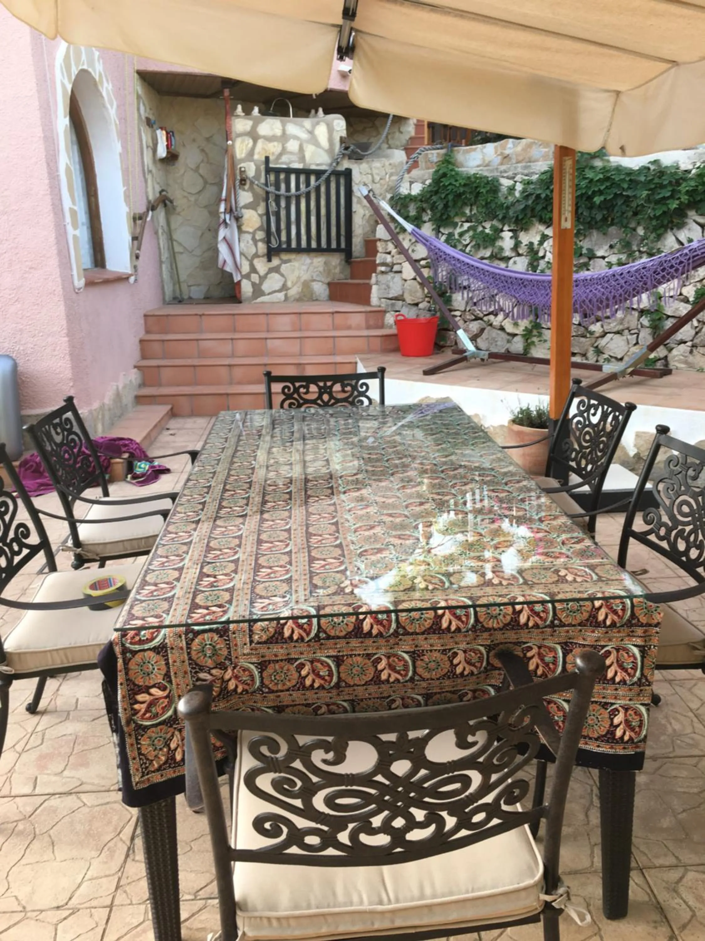 Patio in Casa tres coronas-Annexet