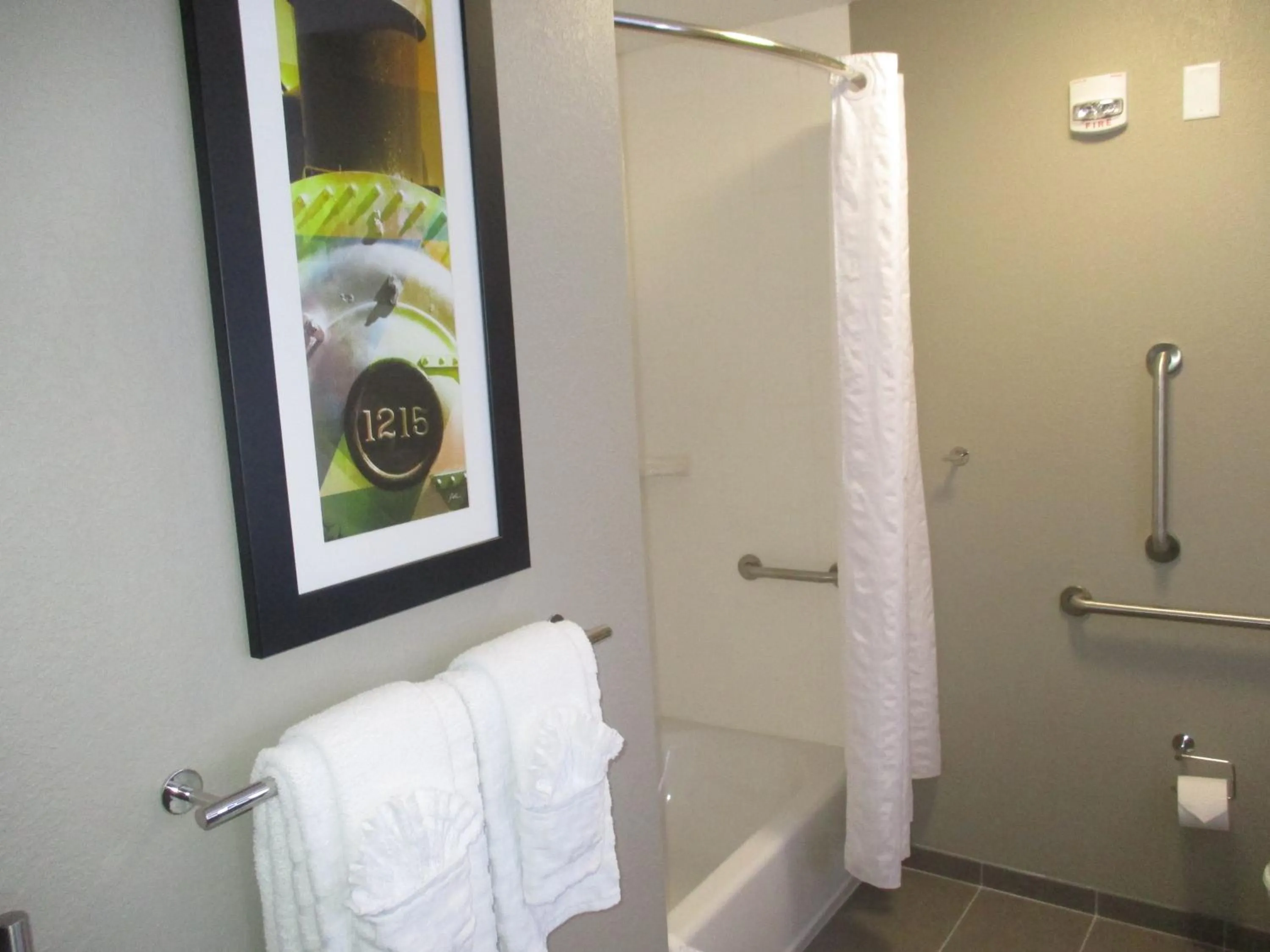 Bathroom in GLō Best Western Asheville Tunnel Road