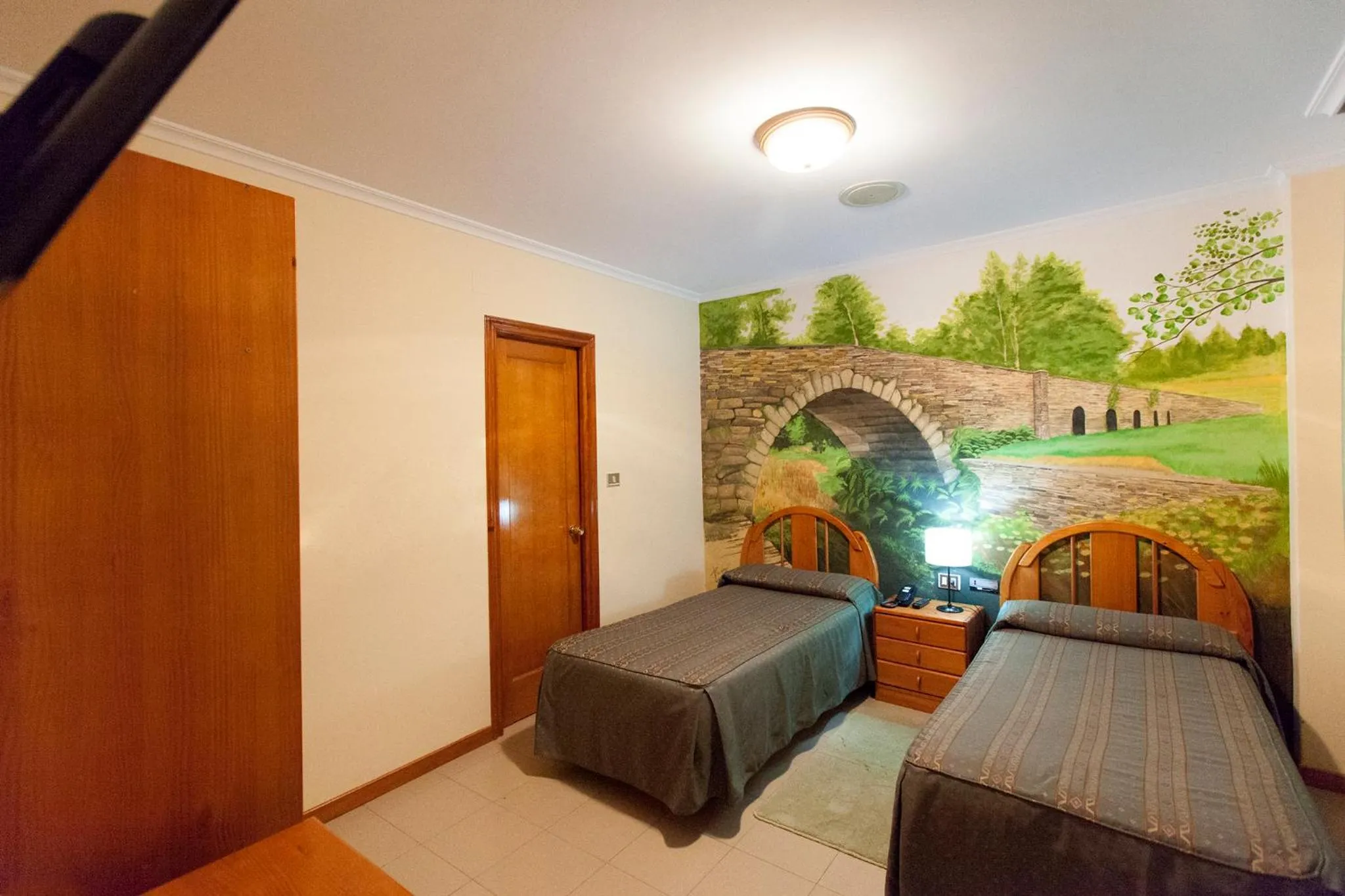 Bed in Hostal Restaurante Terra Chá