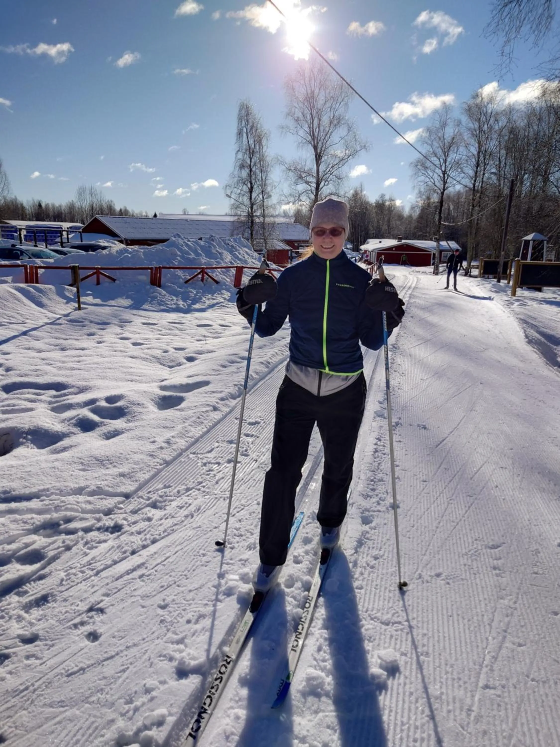 Skiing in Vandrarhemmet Tallbacka/Ängelsberg Hostel