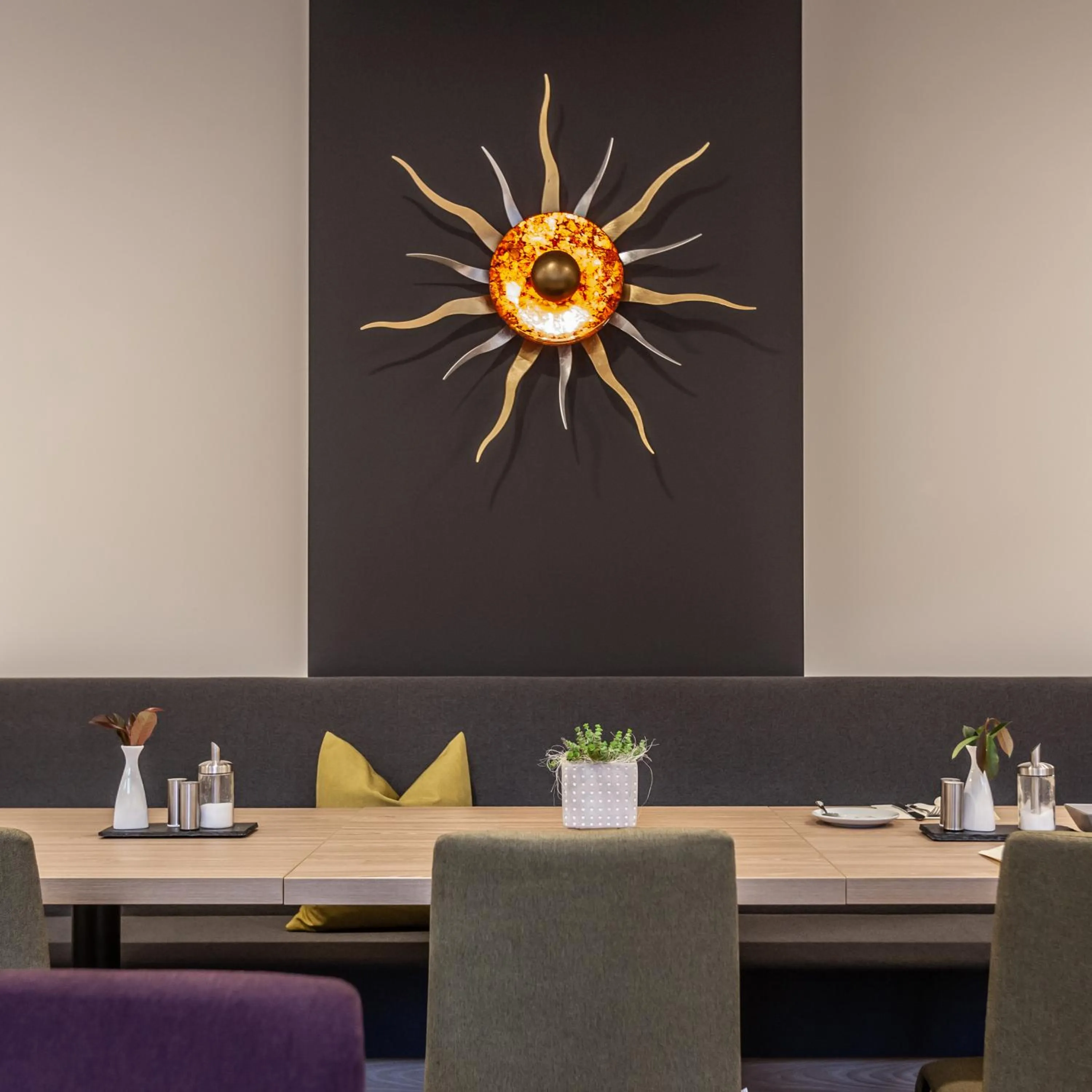 Decorative detail in Hotelmyhome