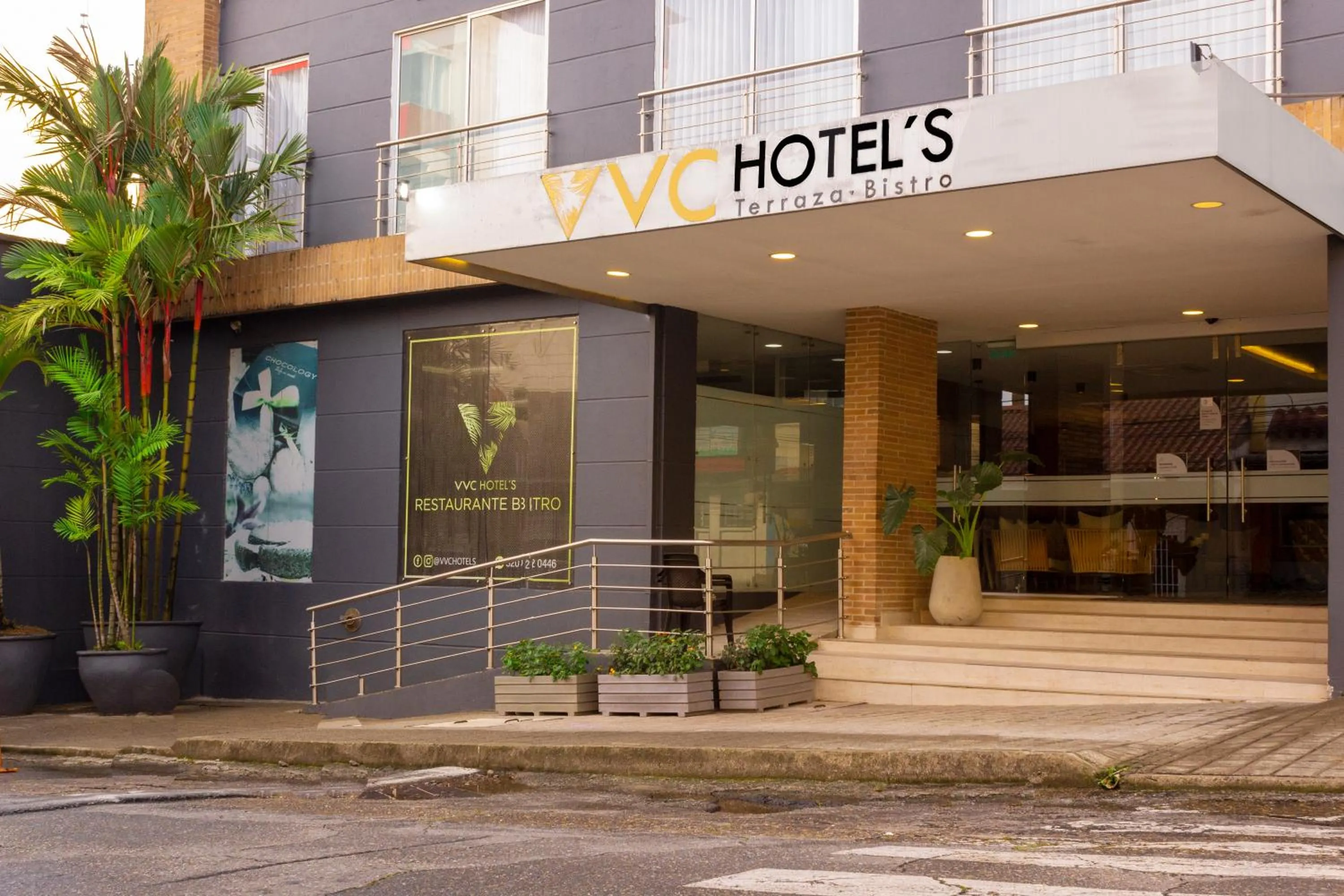 Facade/entrance in VVC Hotel's