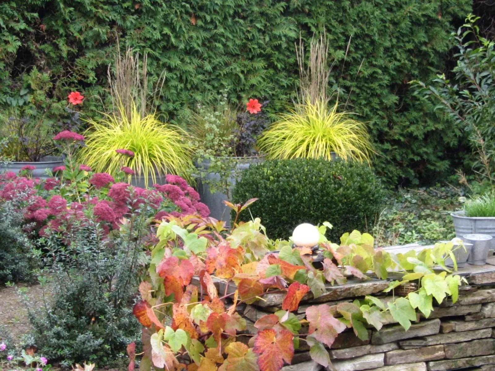 Garden view in Reve gourmand