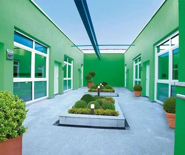 Property building in Hotel Olive Inn