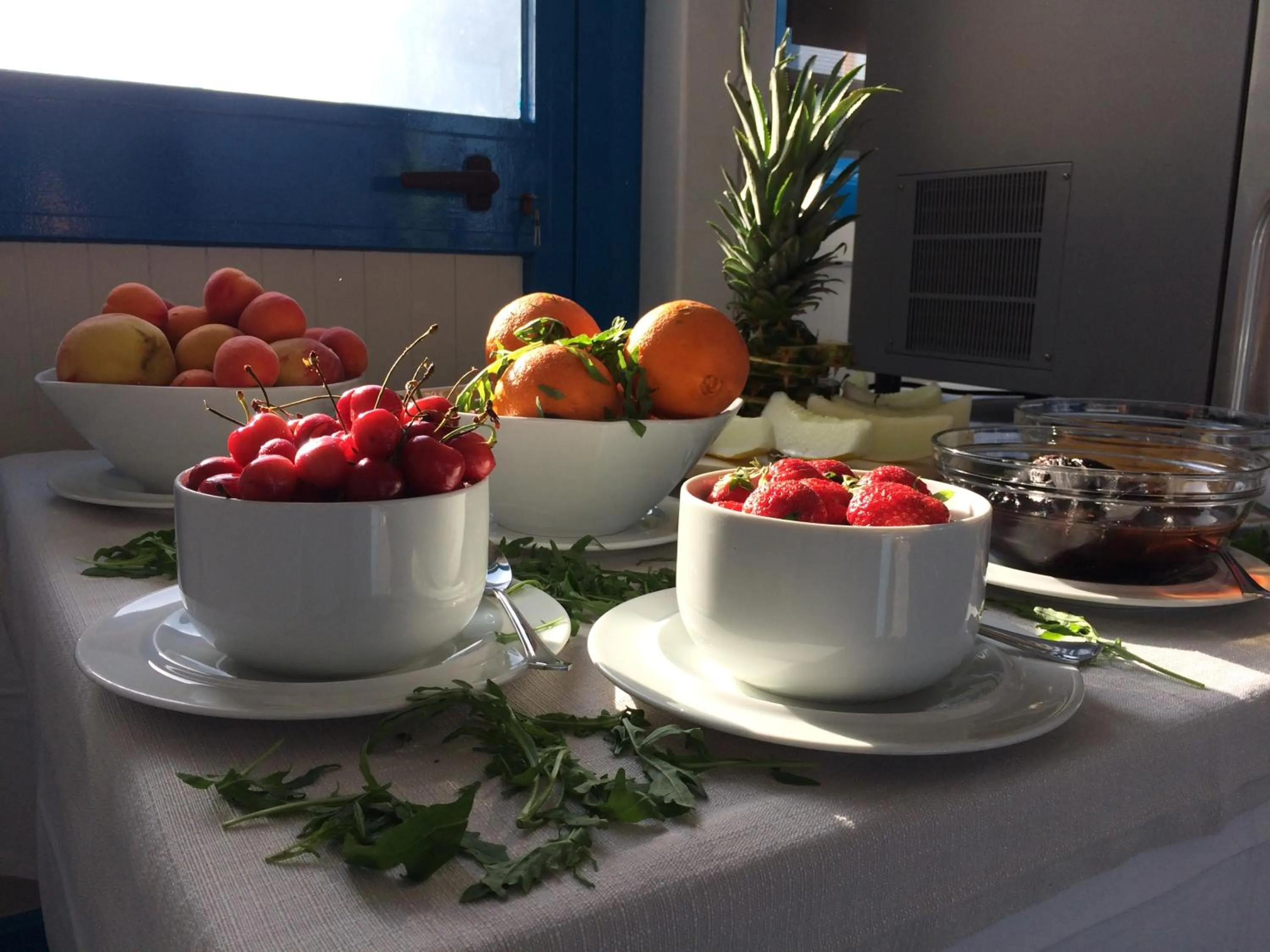 Buffet breakfast in Hotel Trinacria