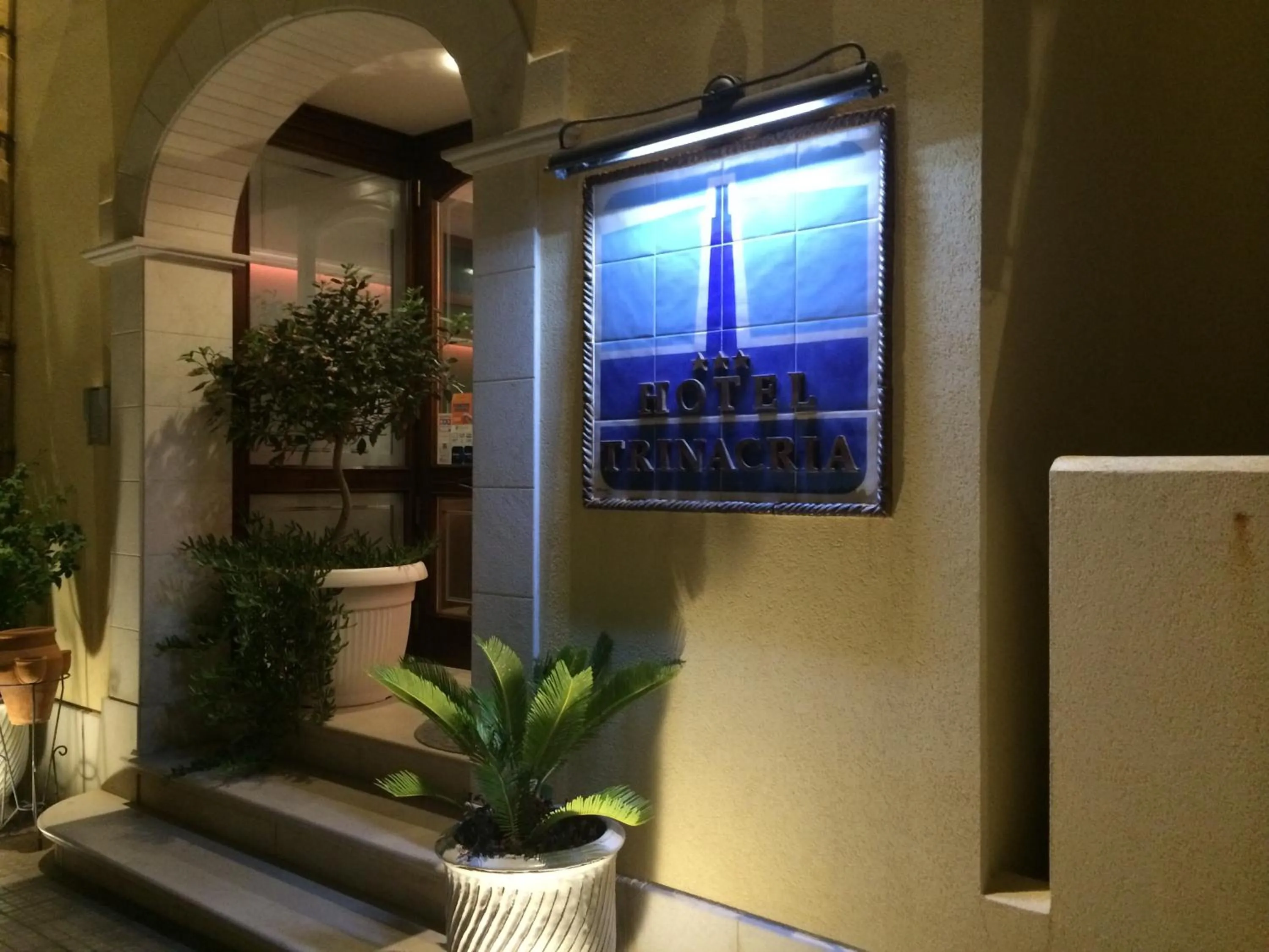 Property logo or sign in Hotel Trinacria