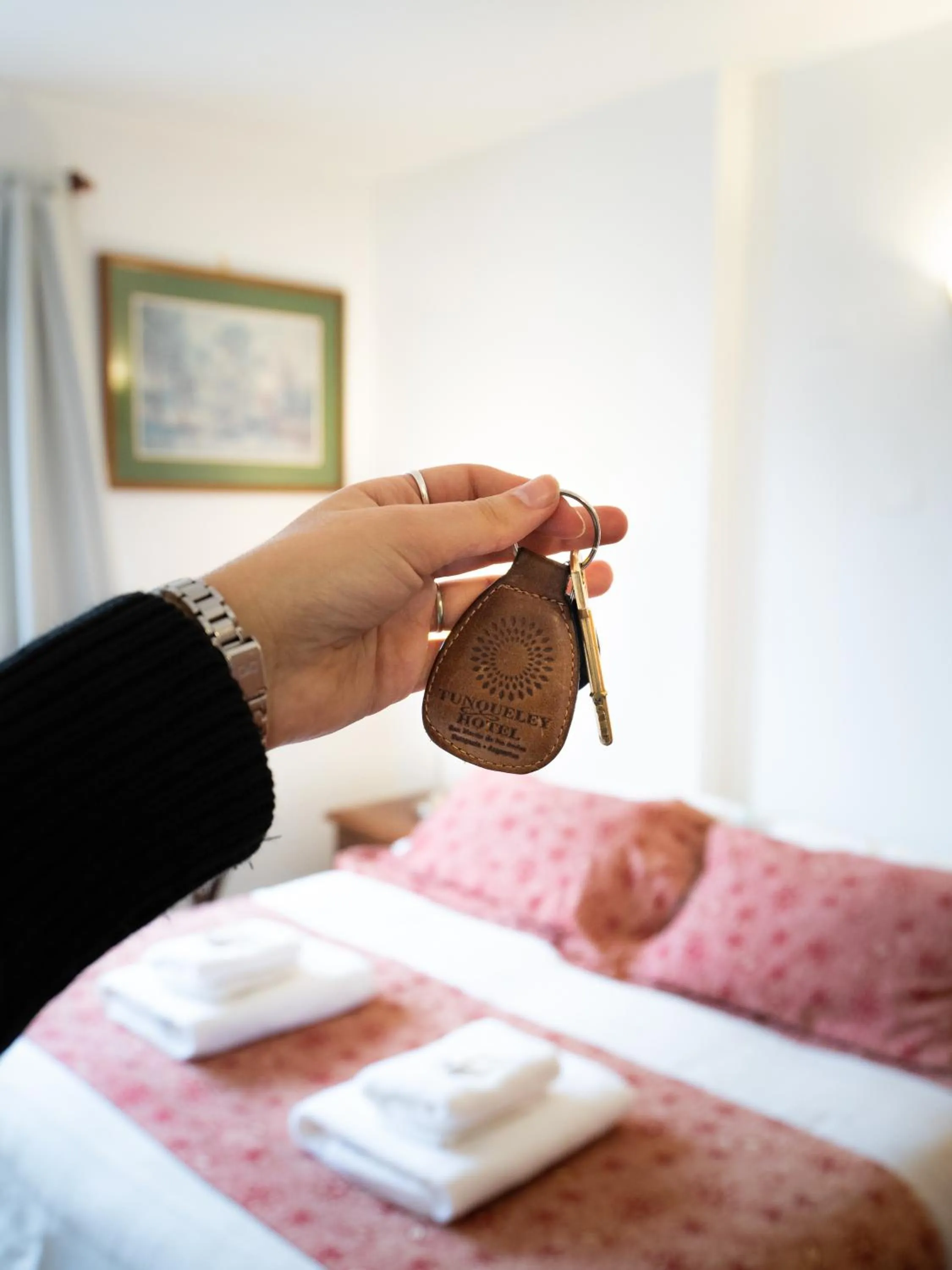 Bed in Tunqueley Hotel