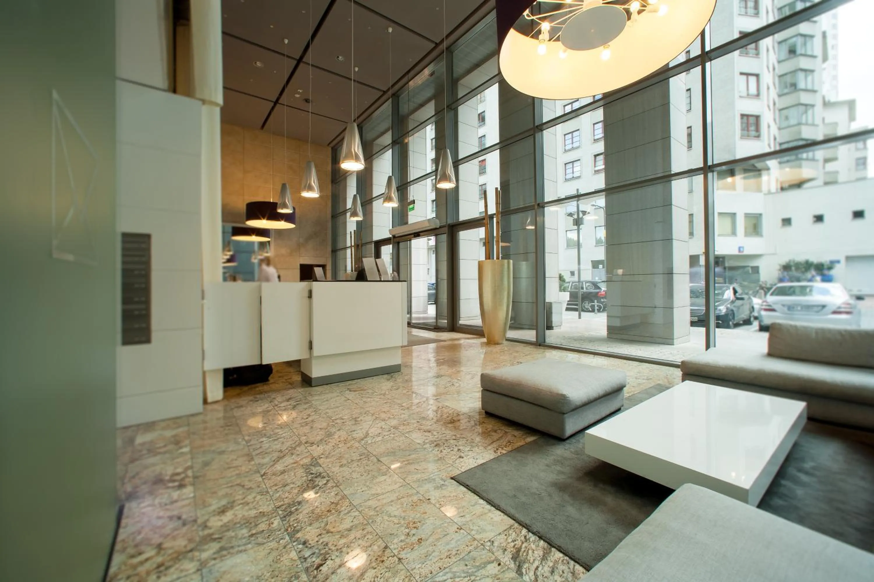 Lobby or reception in Platinum Towers E-Apartments