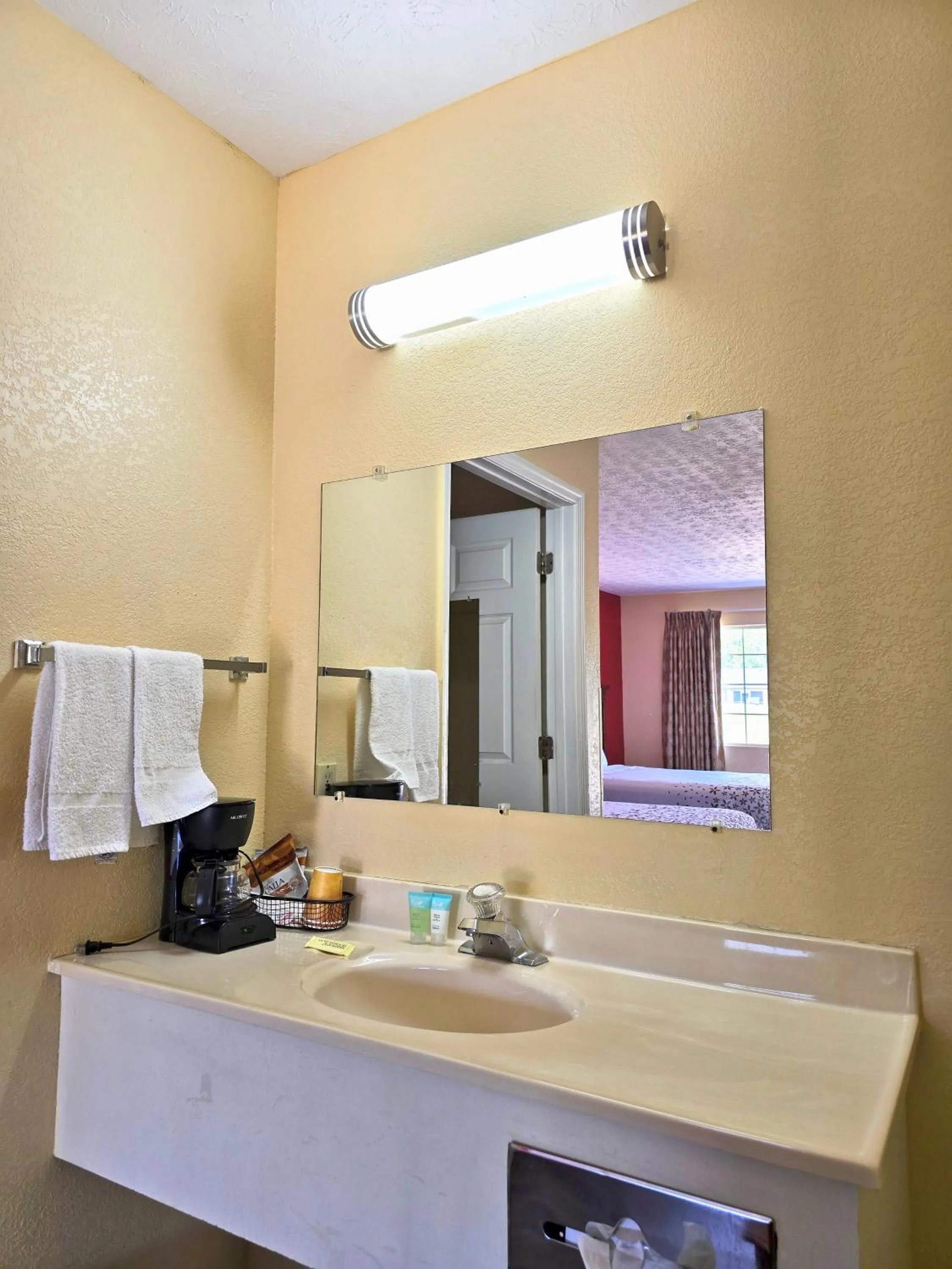 Bathroom in Garden Inn and Suites near Callaway Gardens Pine Mountain