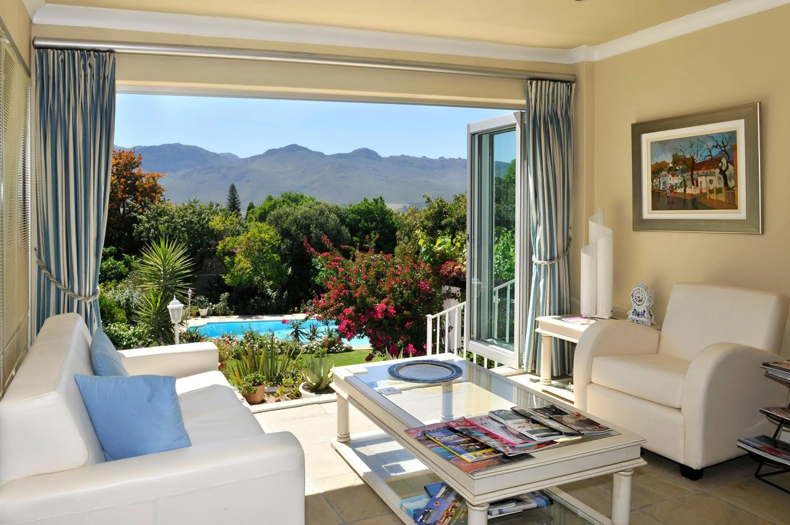 Seating area in Alba House Guest House