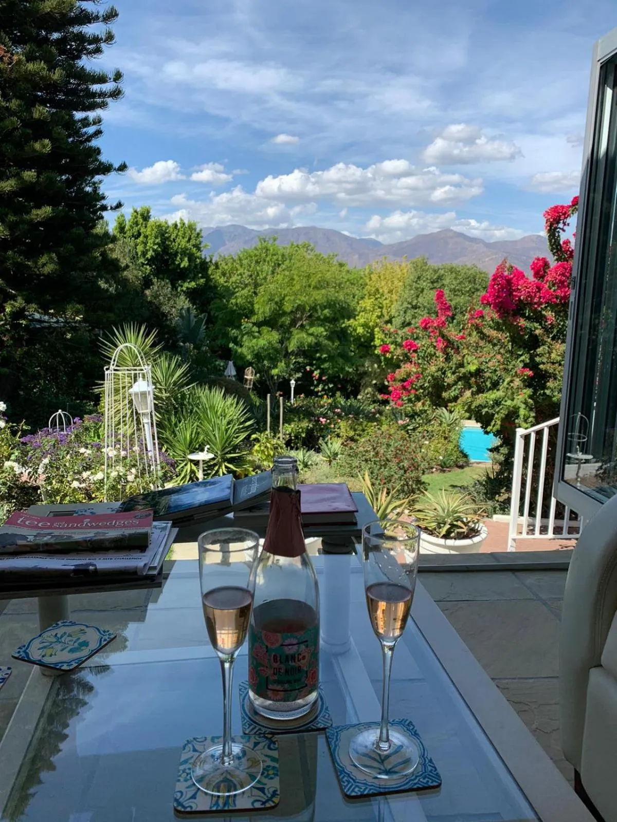 Patio in Alba House Guest House