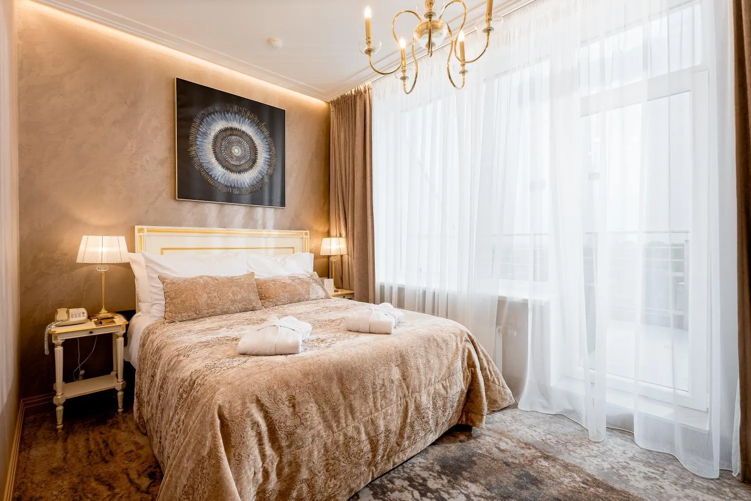 Bedroom, Bed in Baltic Beach Hotel & SPA