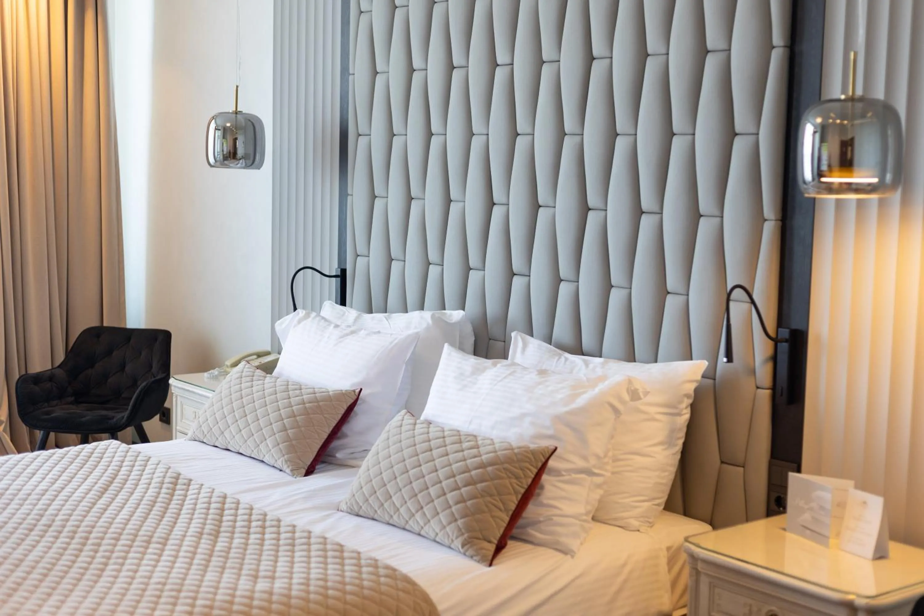 Bed in Baltic Beach Hotel & SPA