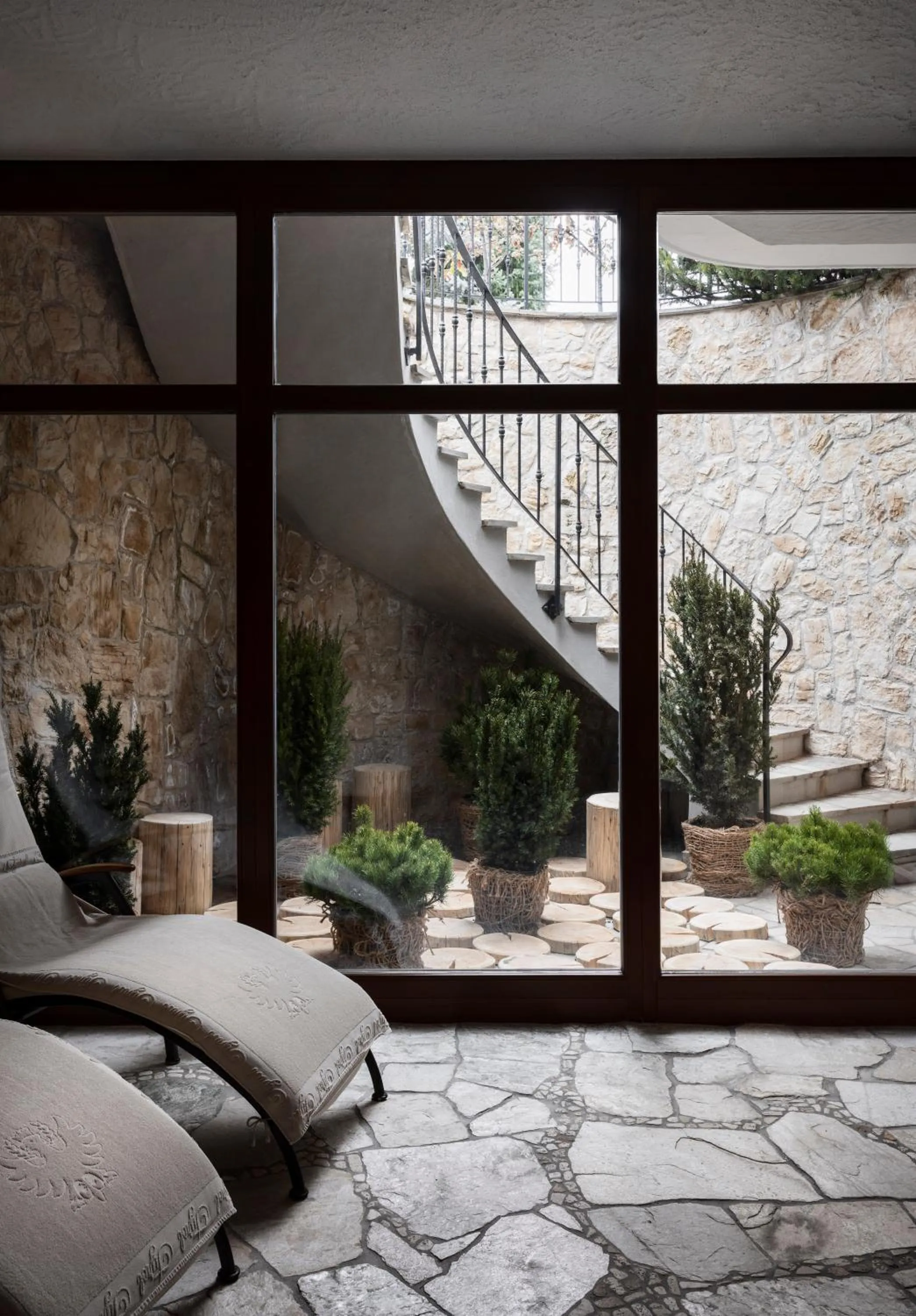 Patio in Hotel Tyrol