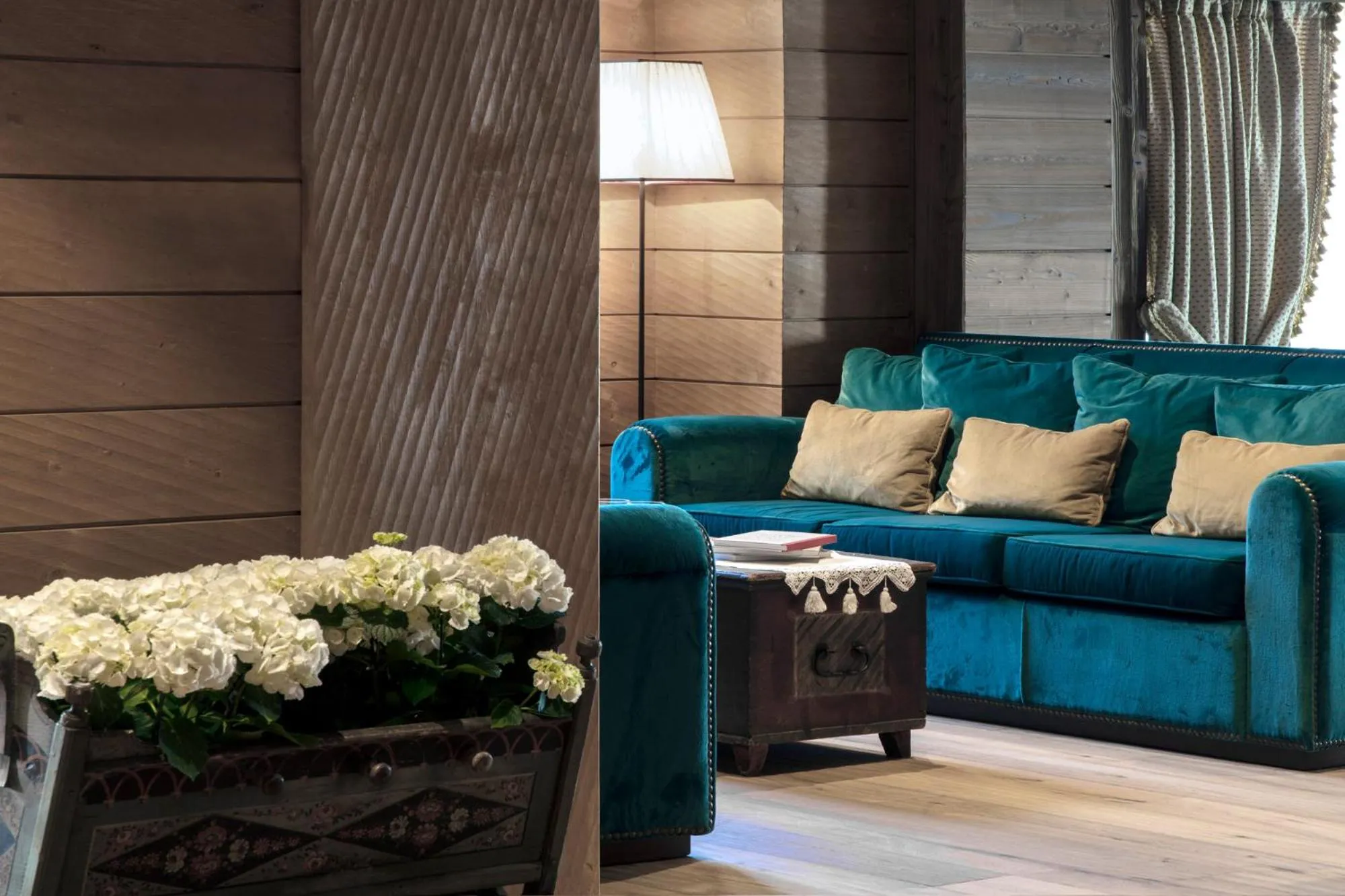 Communal lounge/ TV room in Hotel Tyrol