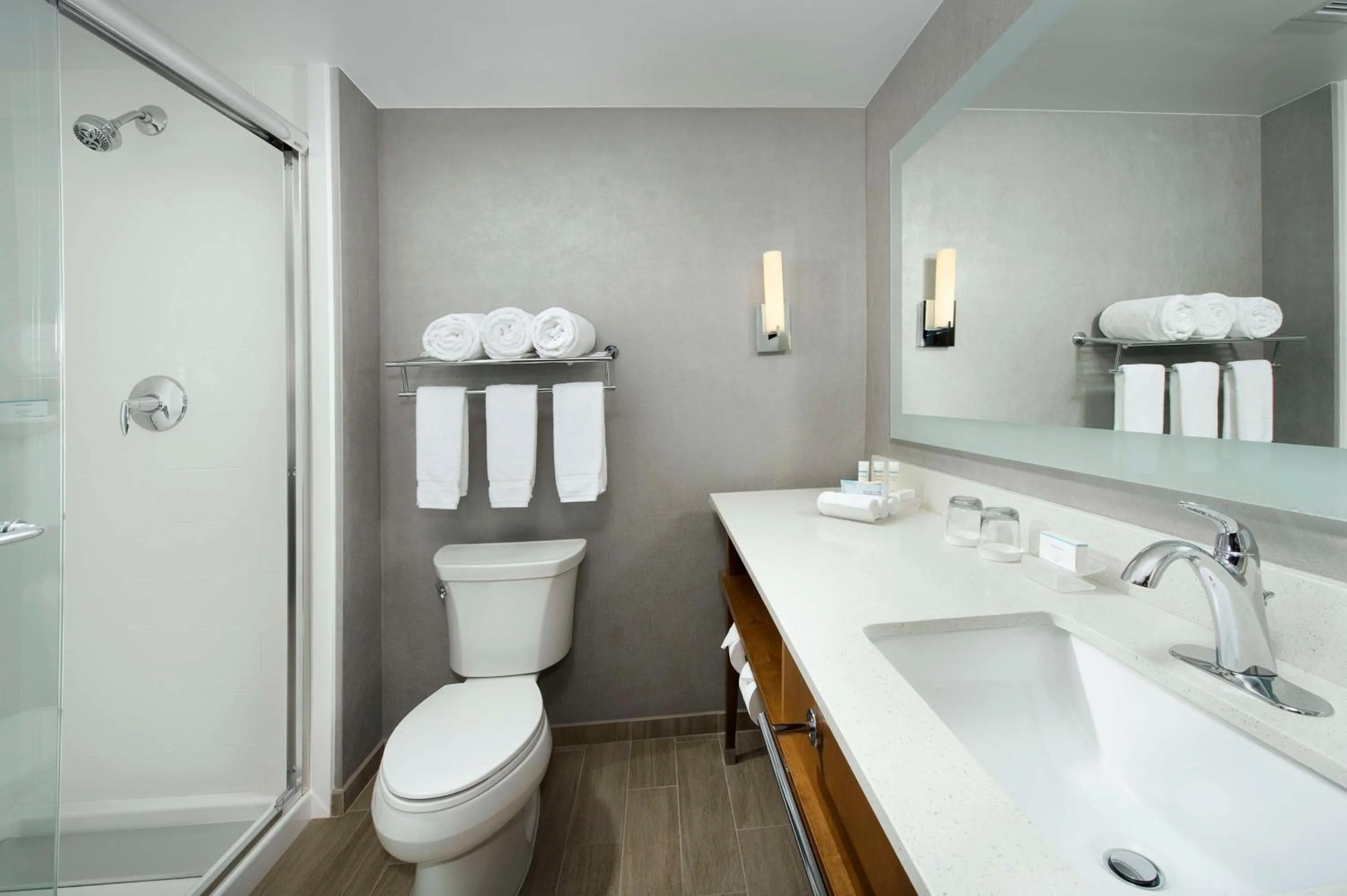 Bathroom in Homewood Suites by Hilton Gaithersburg/Washington, DC North