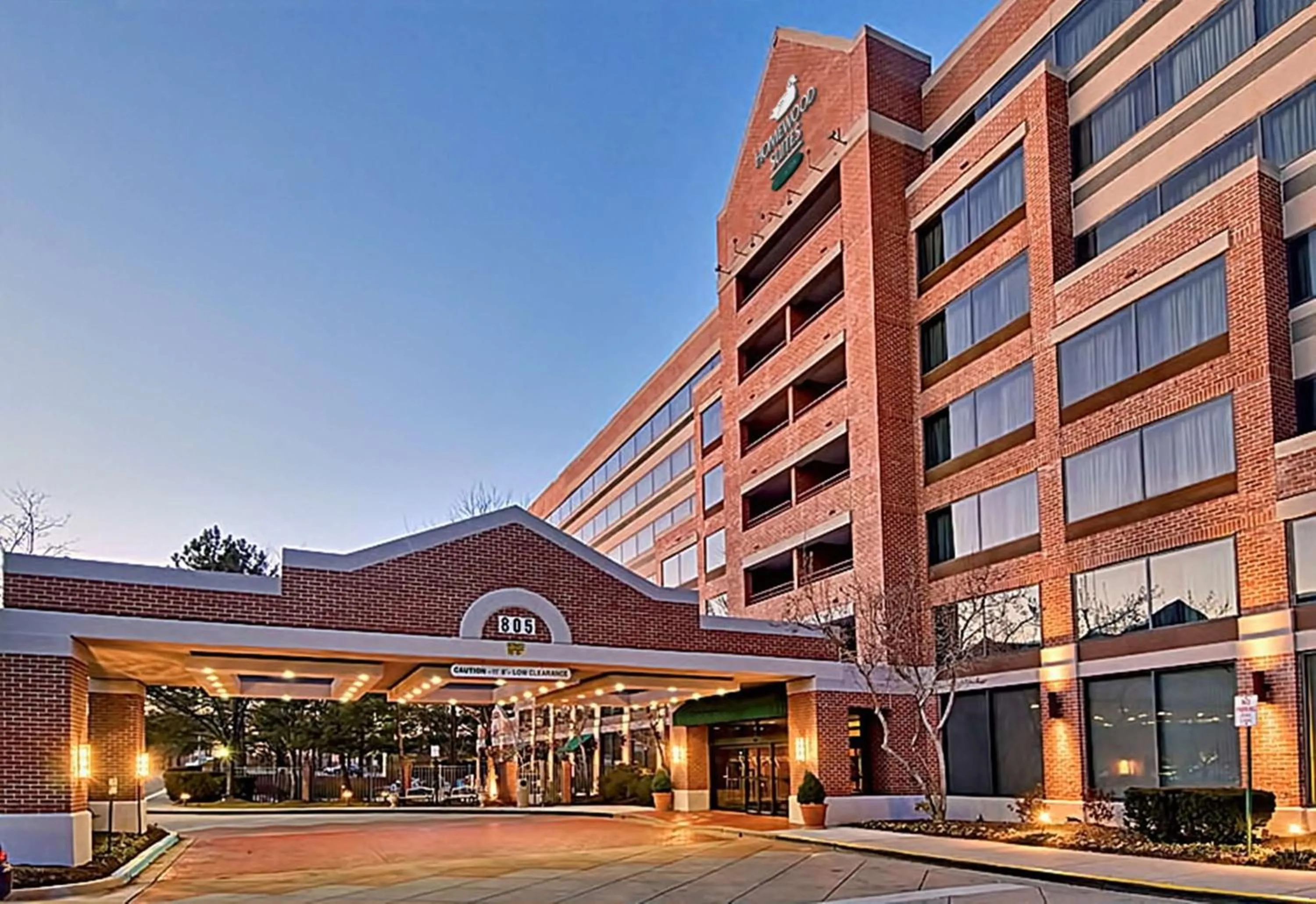 Property building in Homewood Suites by Hilton Gaithersburg/Washington, DC North
