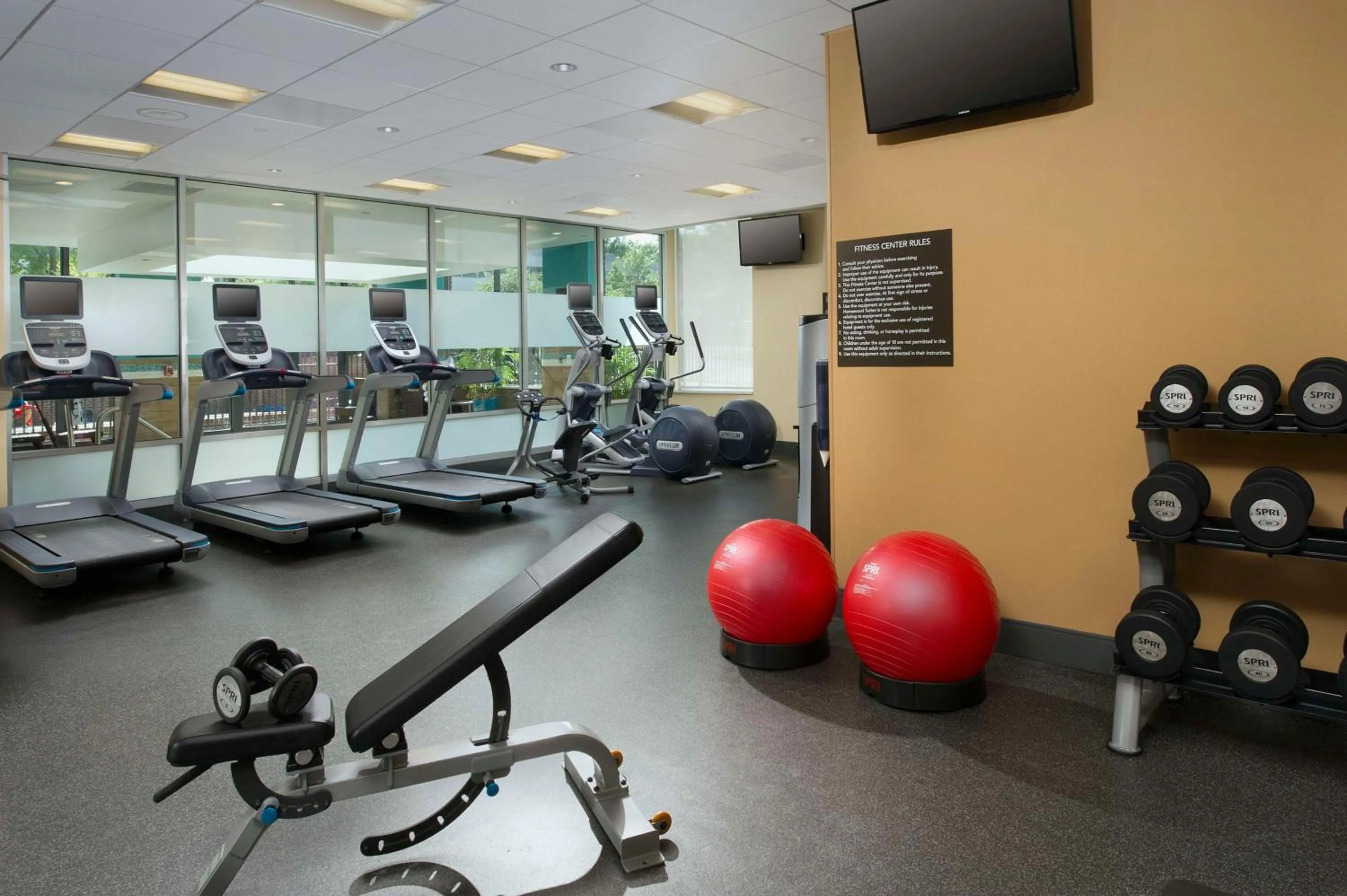 Fitness centre/facilities in Homewood Suites by Hilton Gaithersburg/Washington, DC North