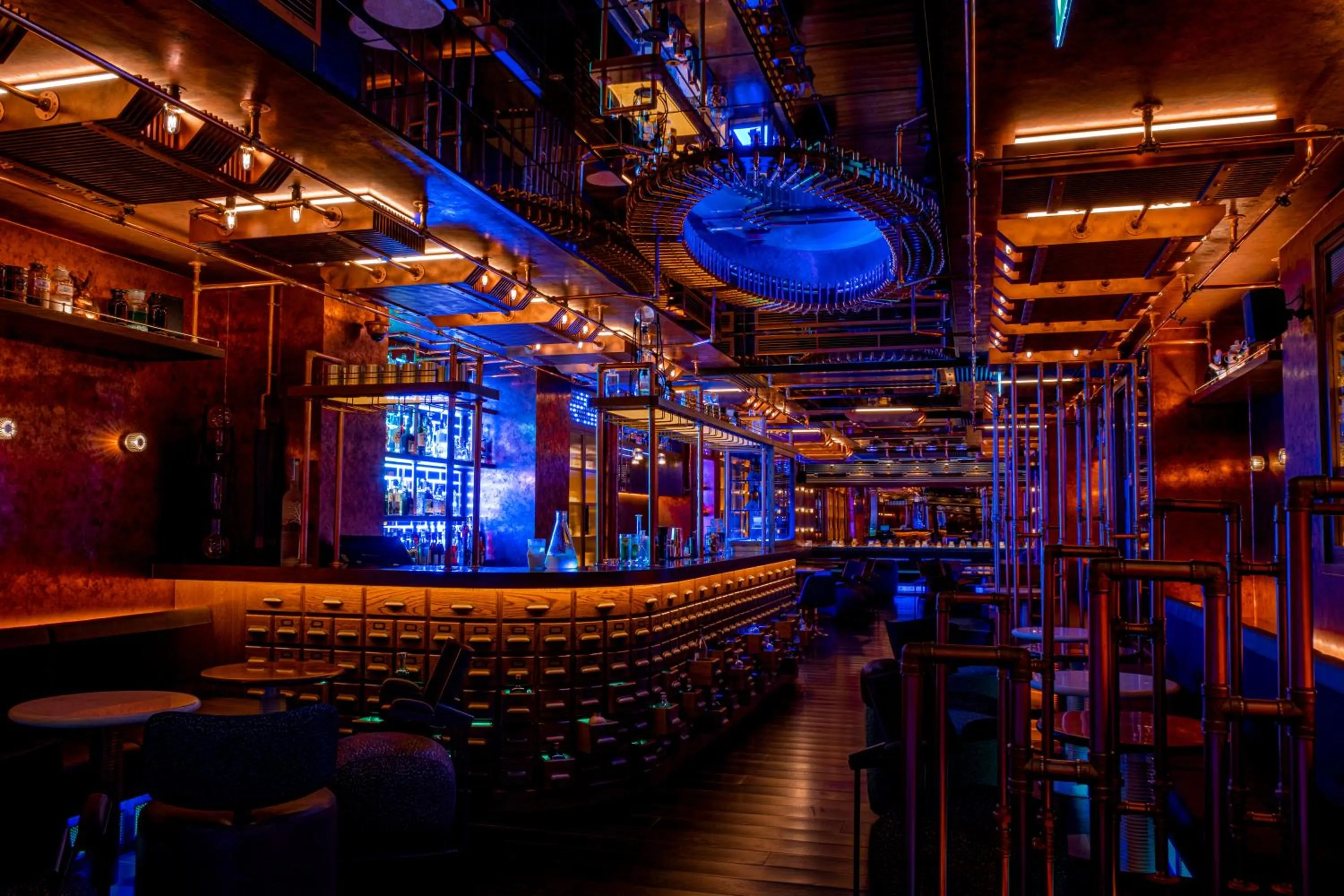 Drinks in The Megaro Hotel - Kings Cross St Pancras, London