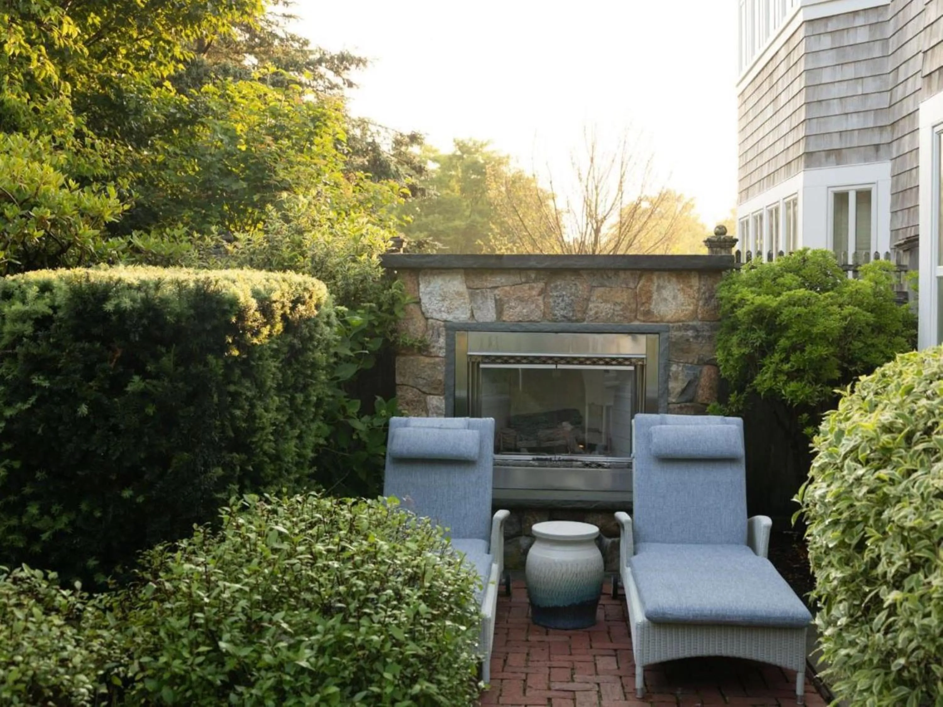 Patio in Wequassett Resort and Golf Club