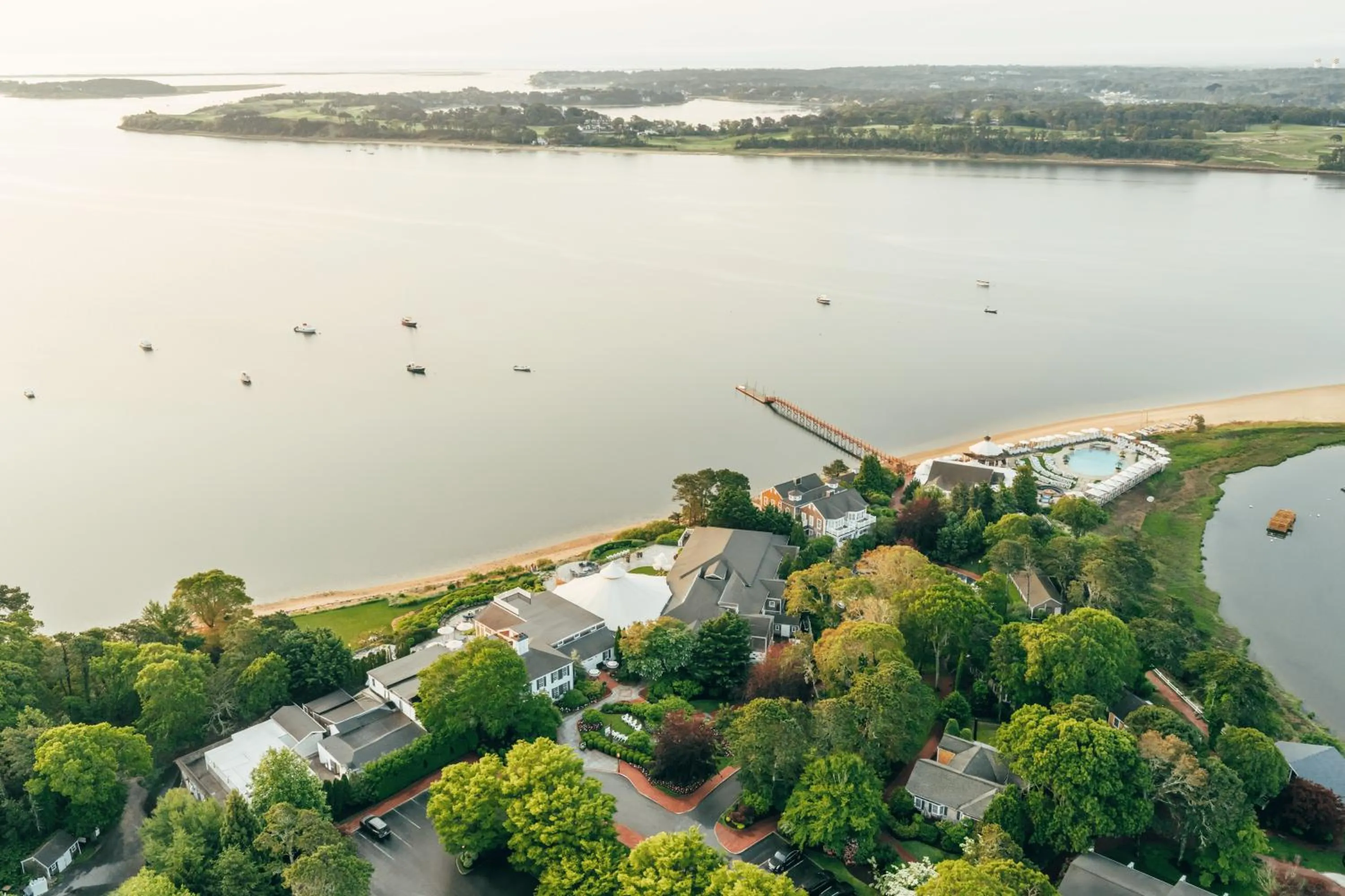 Natural landscape in Wequassett Resort and Golf Club