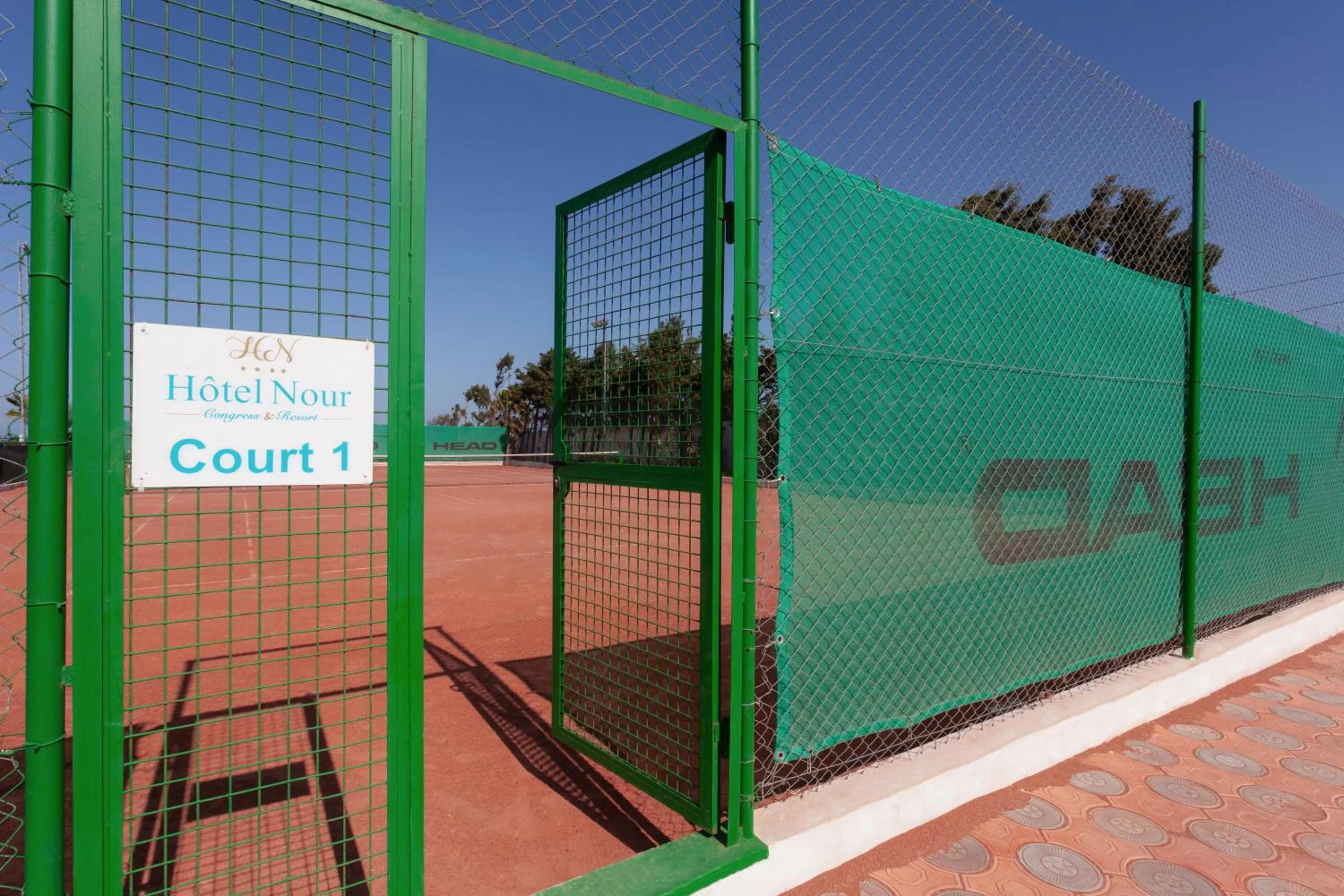 Tennis court in Hotel Nour Congress & Resort