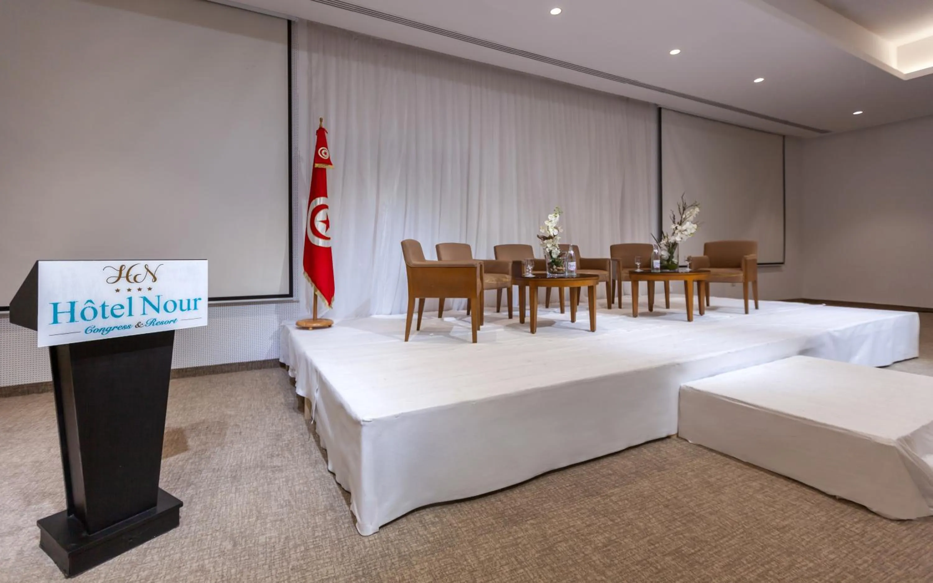 Meeting/conference room, Bed in Hotel Nour Congress & Resort
